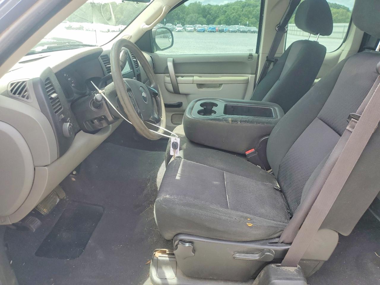 2013 Chevrolet Silverado C1500 White vin: 1GCRCPE08DZ240883