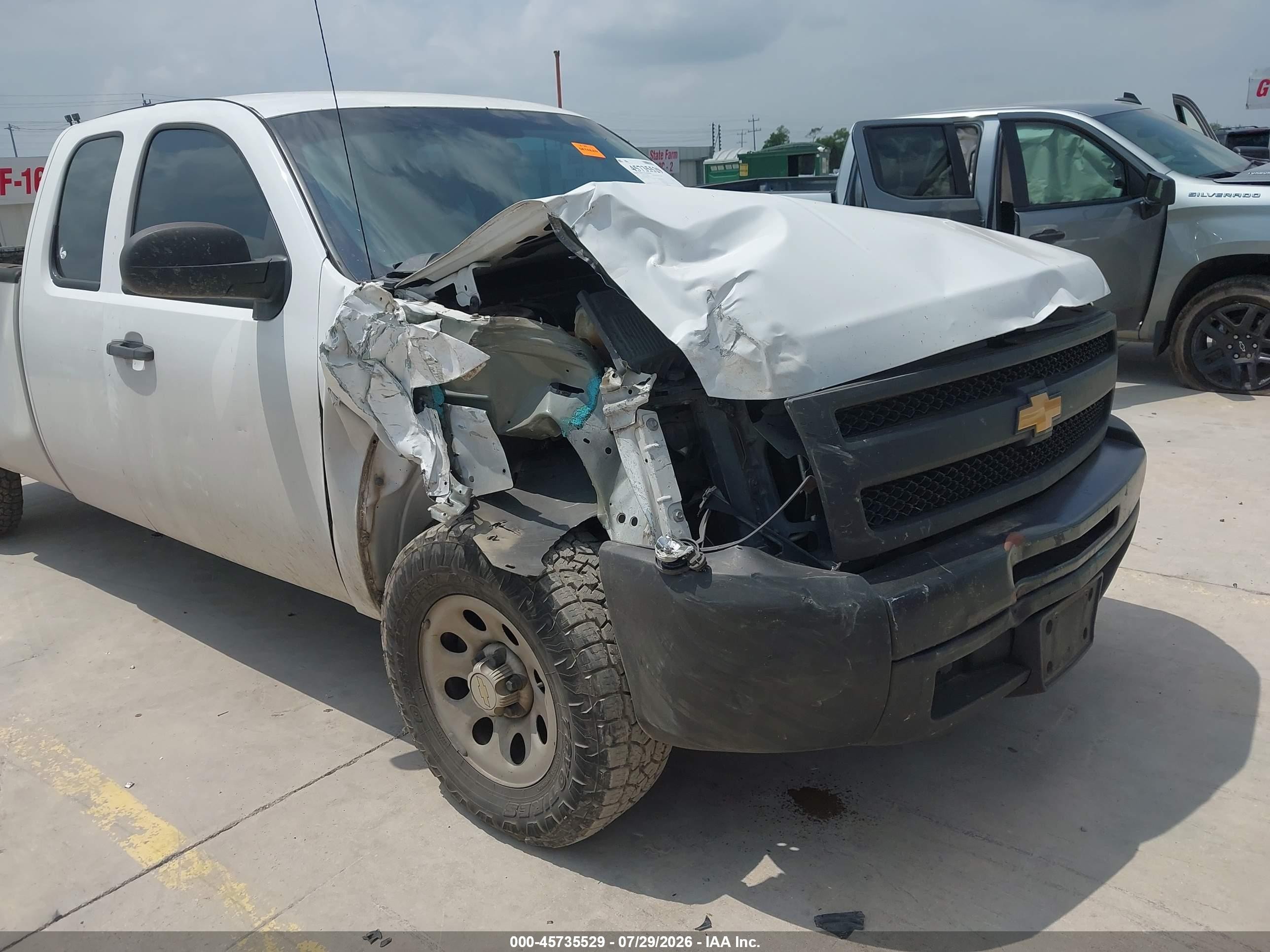 2013 Chevrolet Silverado 1500 Work Truck Белый vin: 1GCRCPE08DZ328753