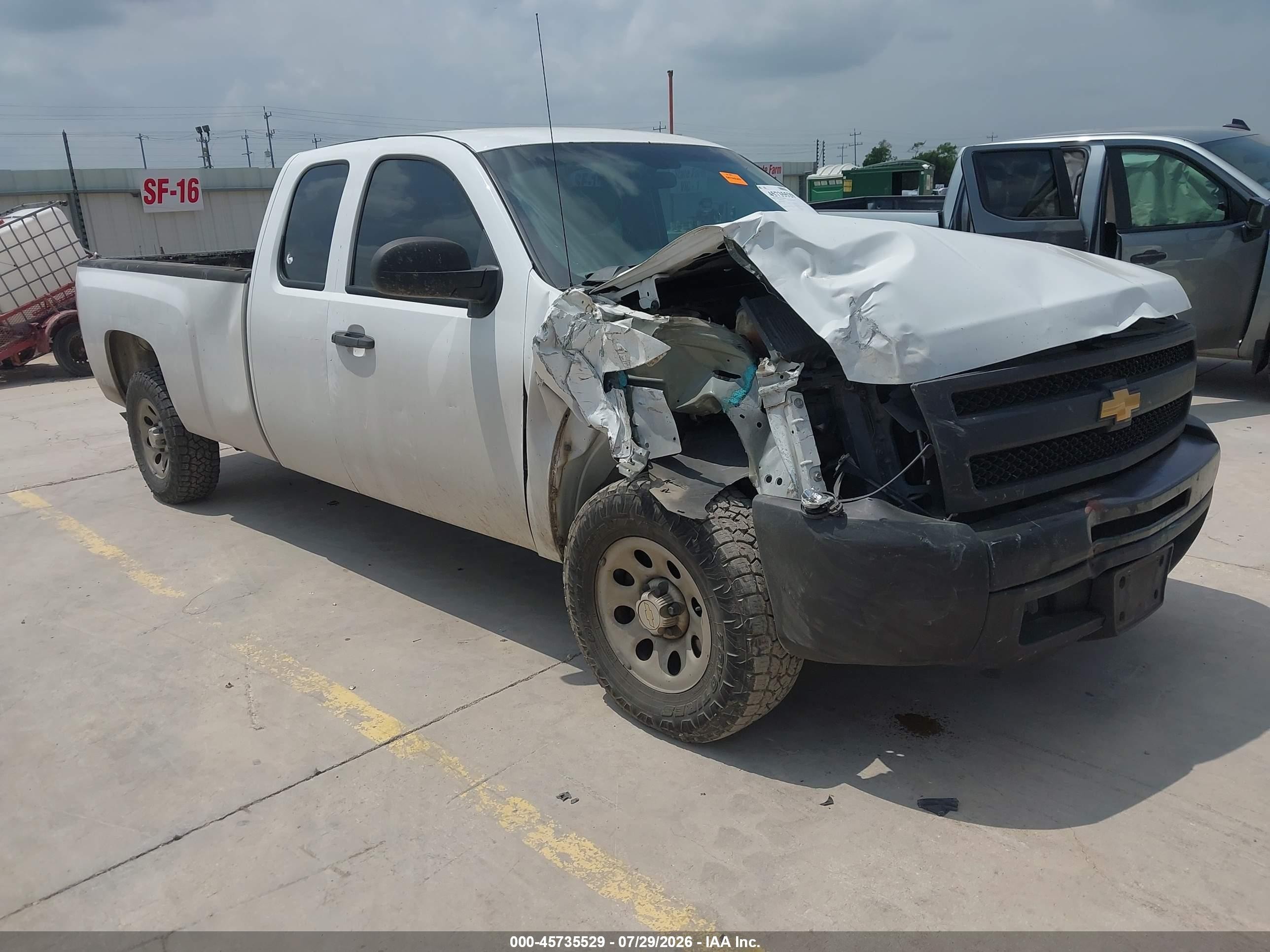 2013 Chevrolet Silverado 1500 Work Truck Белый vin: 1GCRCPE08DZ328753