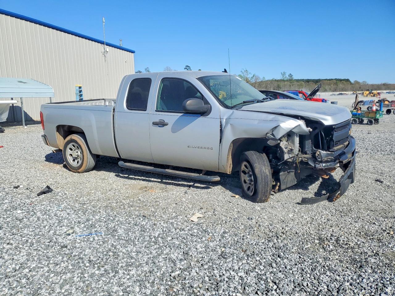 2012 Chevrolet Silverado C1500 Silver vin: 1GCRCPEA2CZ286295