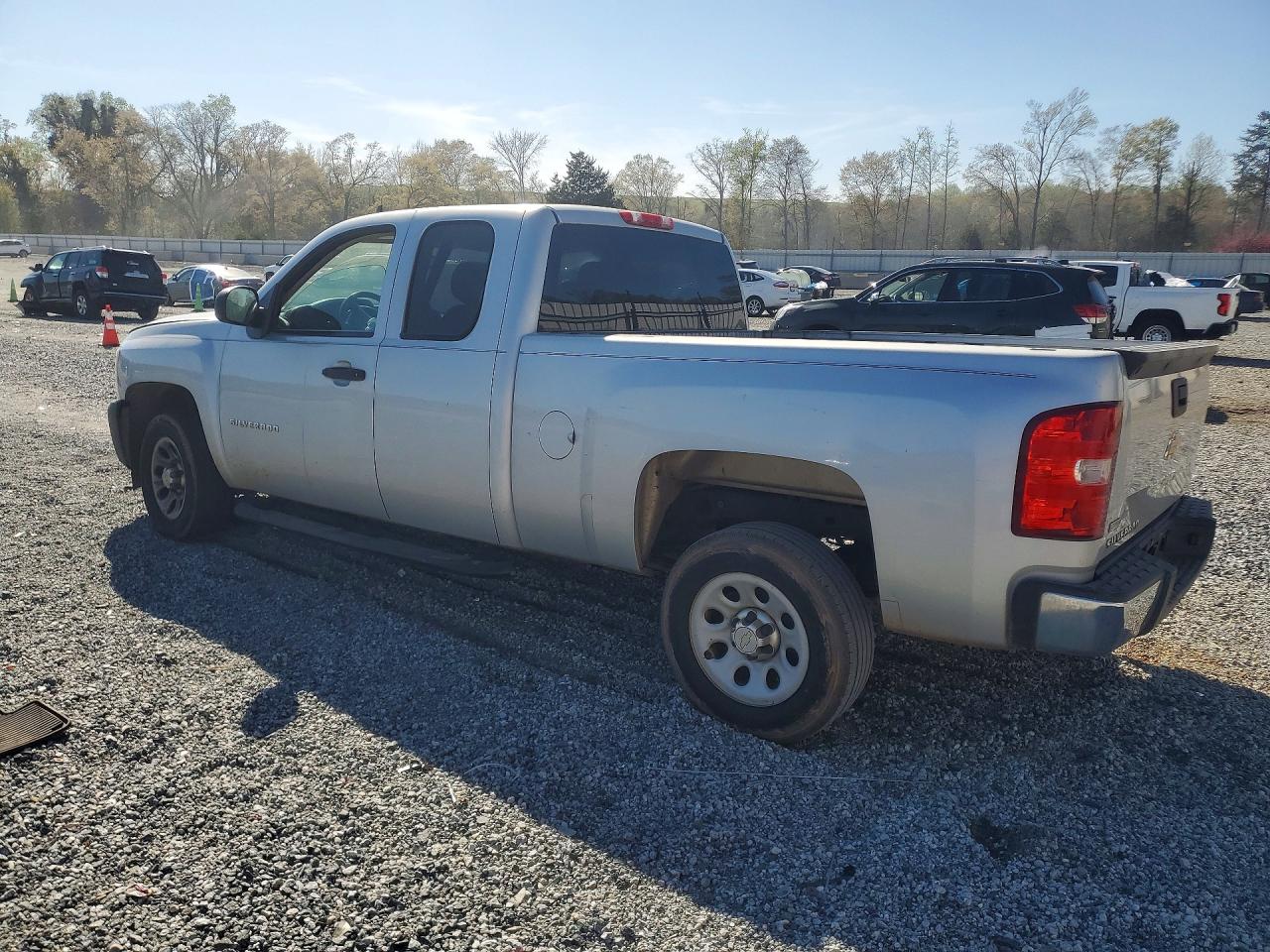2012 Chevrolet Silverado C1500 Silver vin: 1GCRCPEA2CZ286295