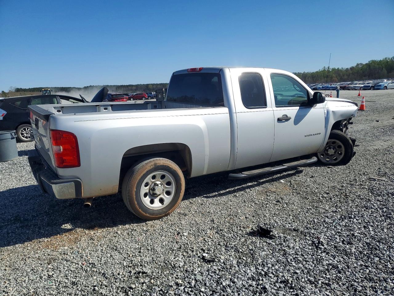 2012 Chevrolet Silverado C1500 Silver vin: 1GCRCPEA2CZ286295