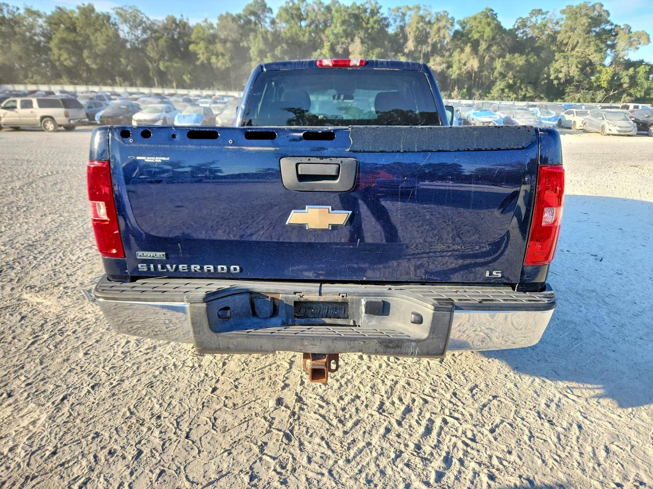 2011 Chevrolet Silverado C1500 Blue vin: 1GCRCPEA7BZ181332
