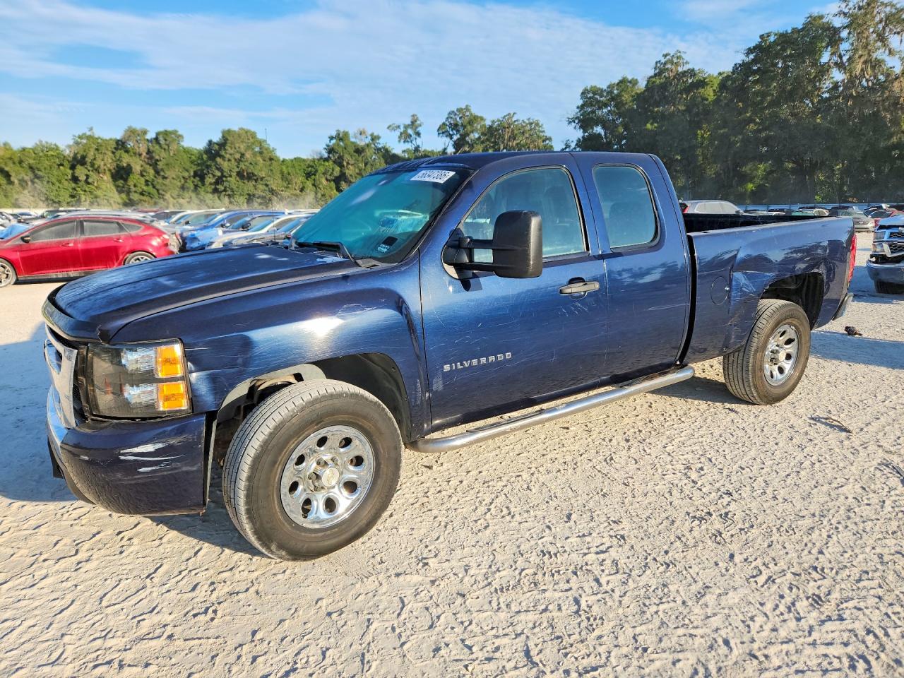 2011 Chevrolet Silverado C1500 Blue vin: 1GCRCPEA7BZ181332