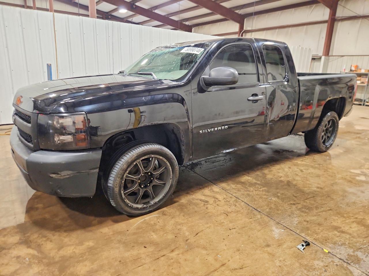 2013 Chevrolet Silverado C1500 Black vin: 1GCRCPEA7DZ171533
