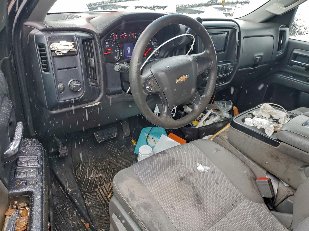 2015 Chevrolet Silverado C1500 Charcoal vin: 1GCRCPEC0FZ442789