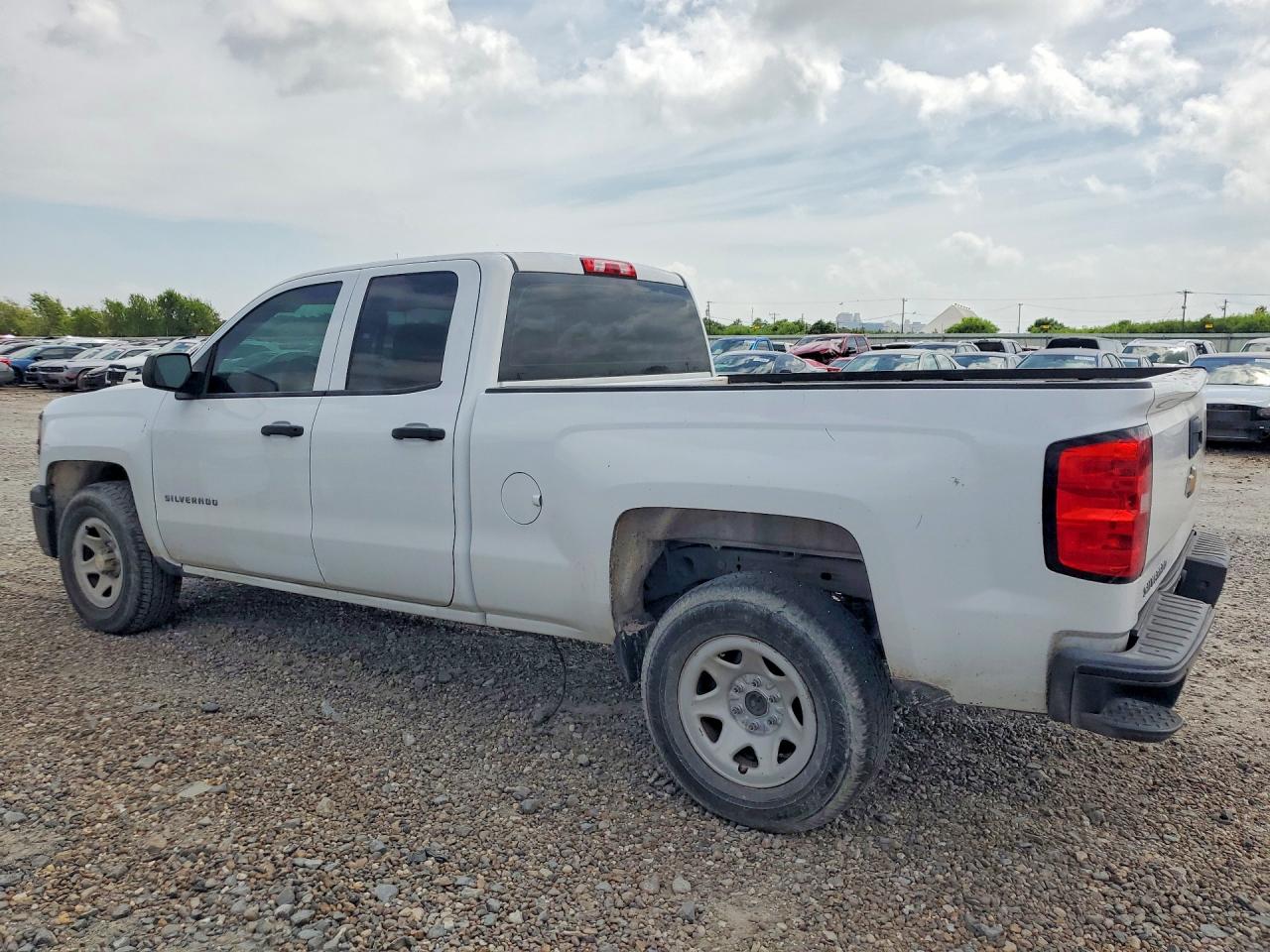 2015 Chevrolet Silverado C1500 White vin: 1GCRCPEC1FZ146289