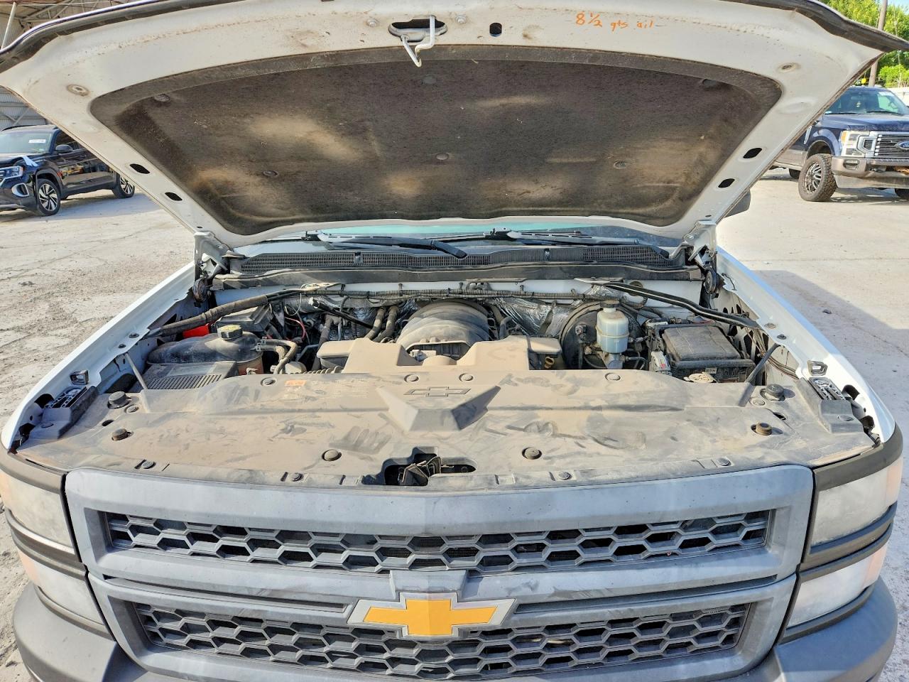 2015 Chevrolet Silverado C1500 White vin: 1GCRCPEC1FZ146289