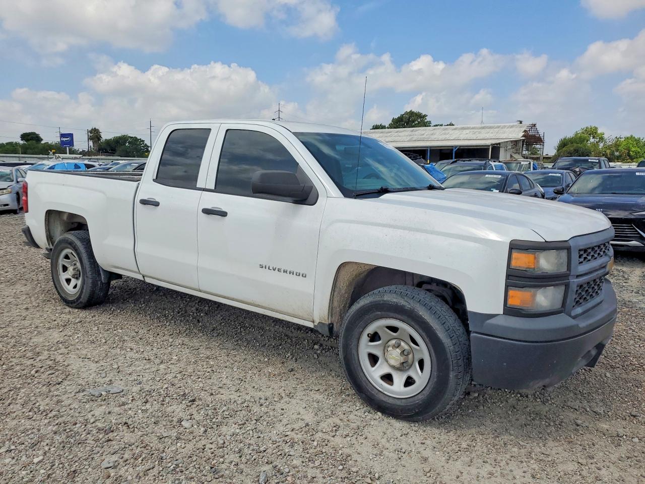 2015 Chevrolet Silverado C1500 White vin: 1GCRCPEC1FZ146289