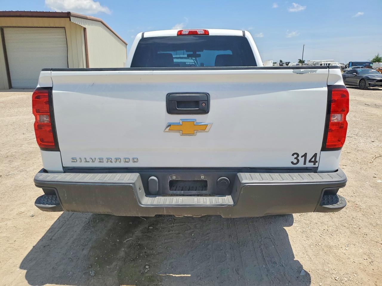 2015 Chevrolet Silverado C1500 White vin: 1GCRCPEC1FZ280719