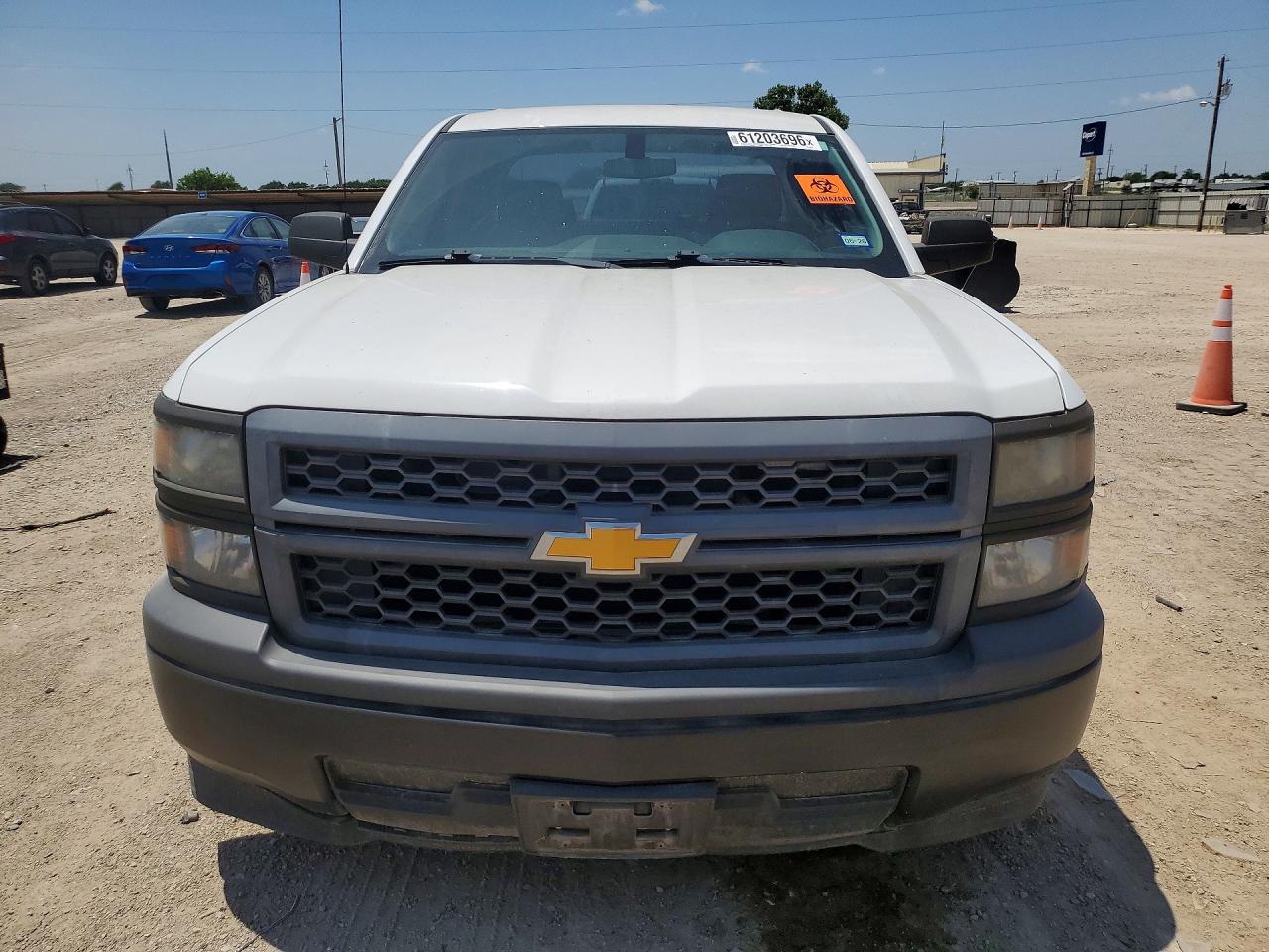 2015 Chevrolet Silverado C1500 White vin: 1GCRCPEC1FZ280719