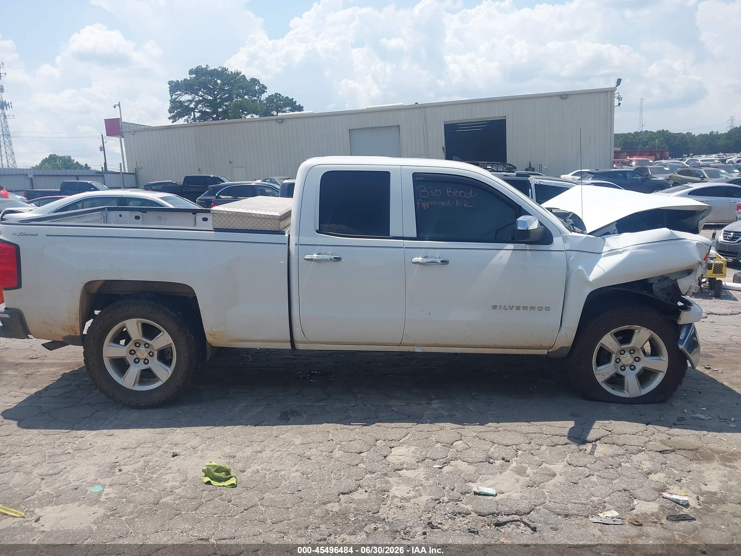 2015 Chevrolet Silverado 1500 Ls White vin: 1GCRCPEC1FZ443353