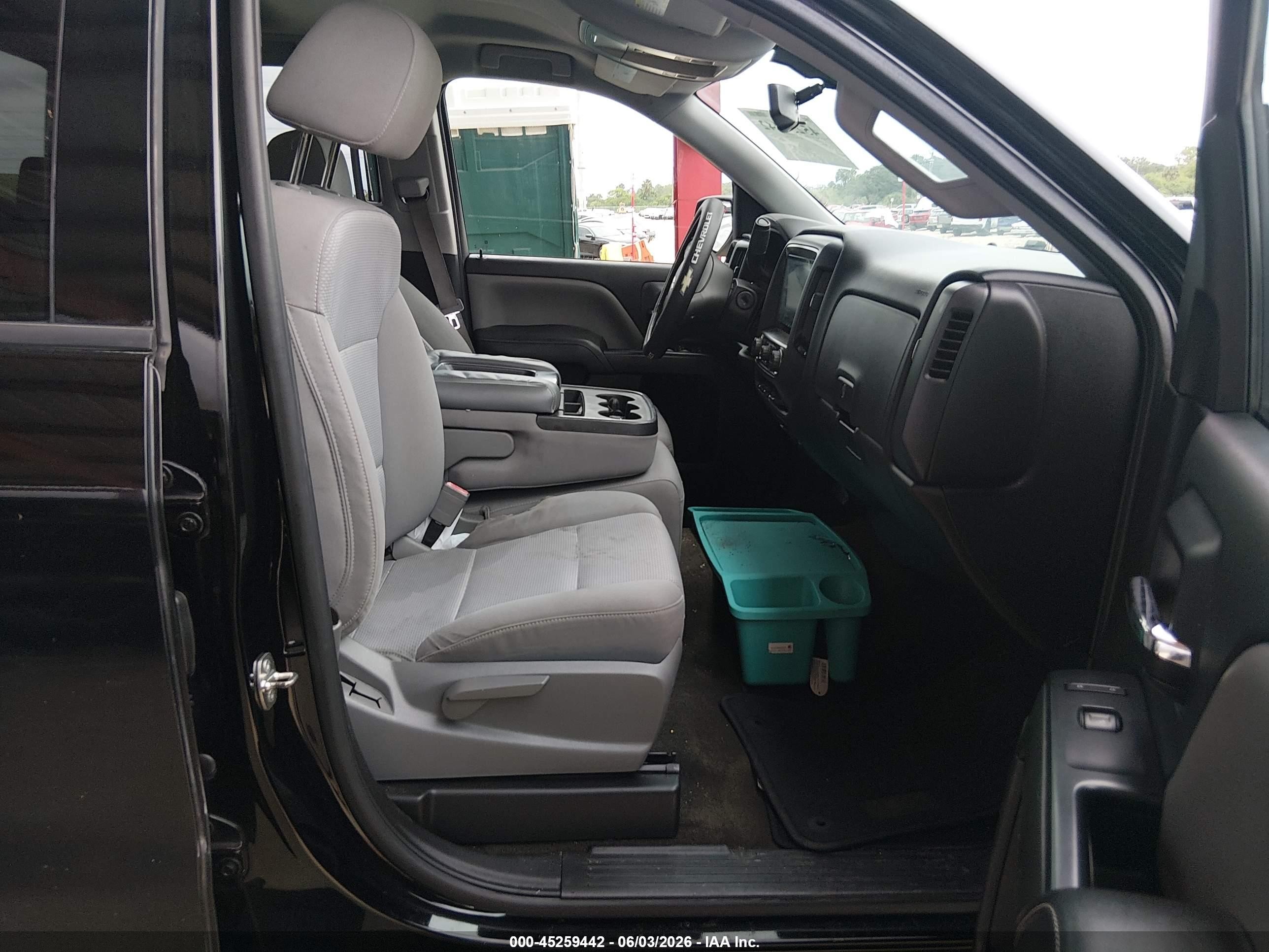 2015 Chevrolet Silverado 1500 Ls Black vin: 1GCRCPEC3FZ309797
