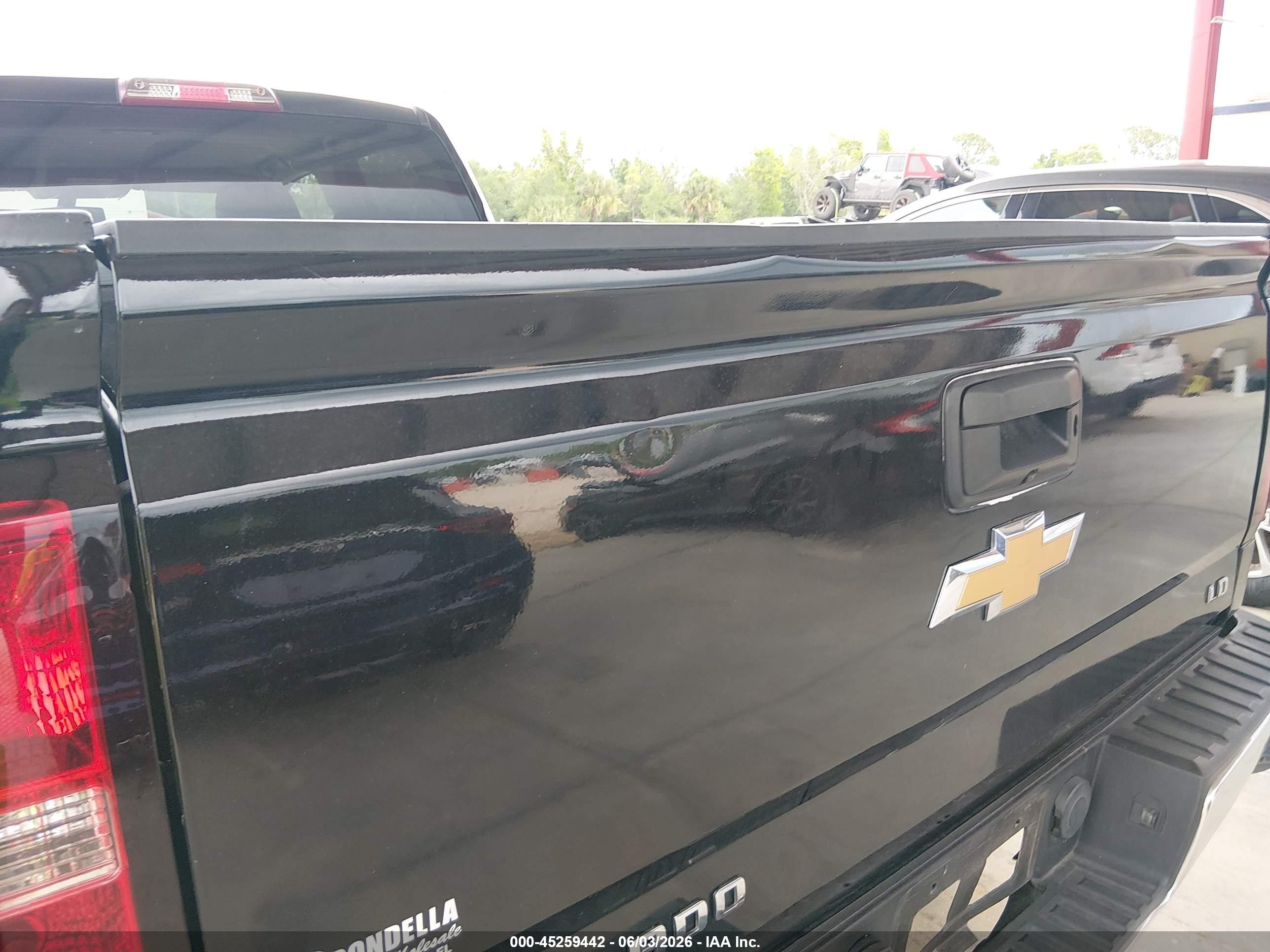 2015 Chevrolet Silverado 1500 Ls Black vin: 1GCRCPEC3FZ309797