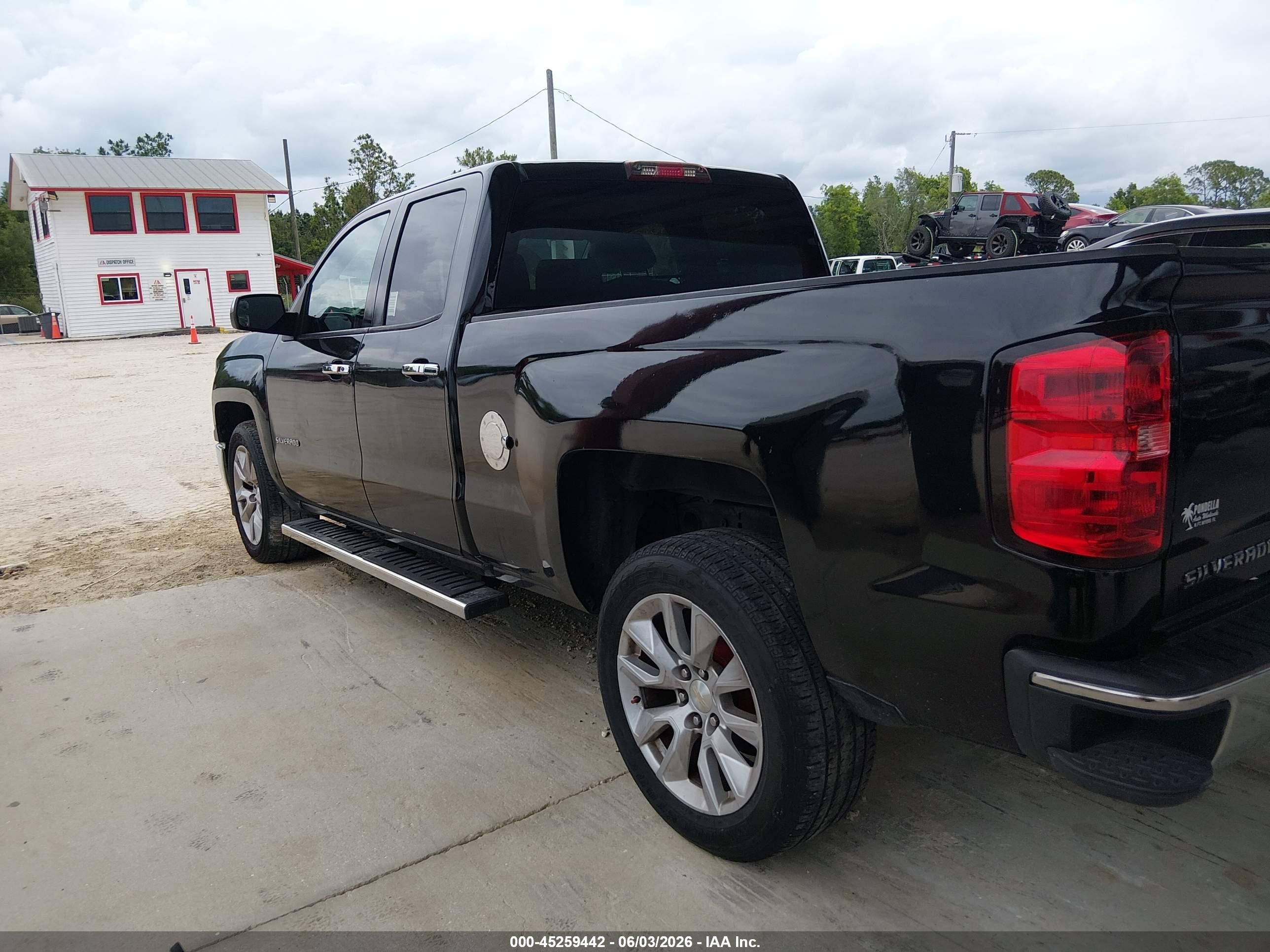 2015 Chevrolet Silverado 1500 Ls Black vin: 1GCRCPEC3FZ309797