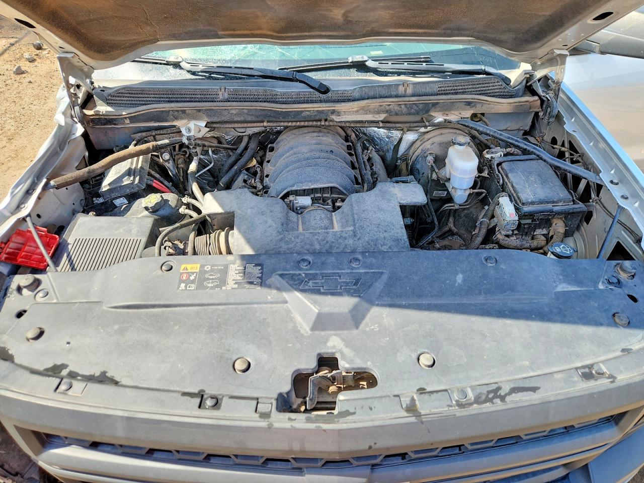 2015 Chevrolet Silverado C1500 Silver vin: 1GCRCPEC3FZ443743