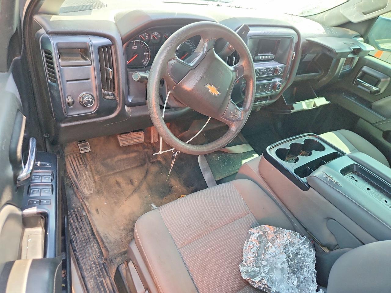 2015 Chevrolet Silverado C1500 Silver vin: 1GCRCPEC3FZ443743