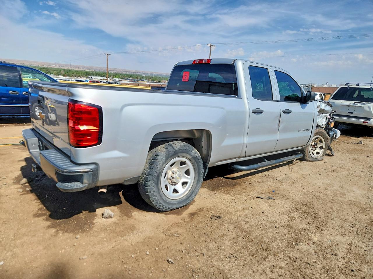 2015 Chevrolet Silverado C1500 Silver vin: 1GCRCPEC3FZ443743