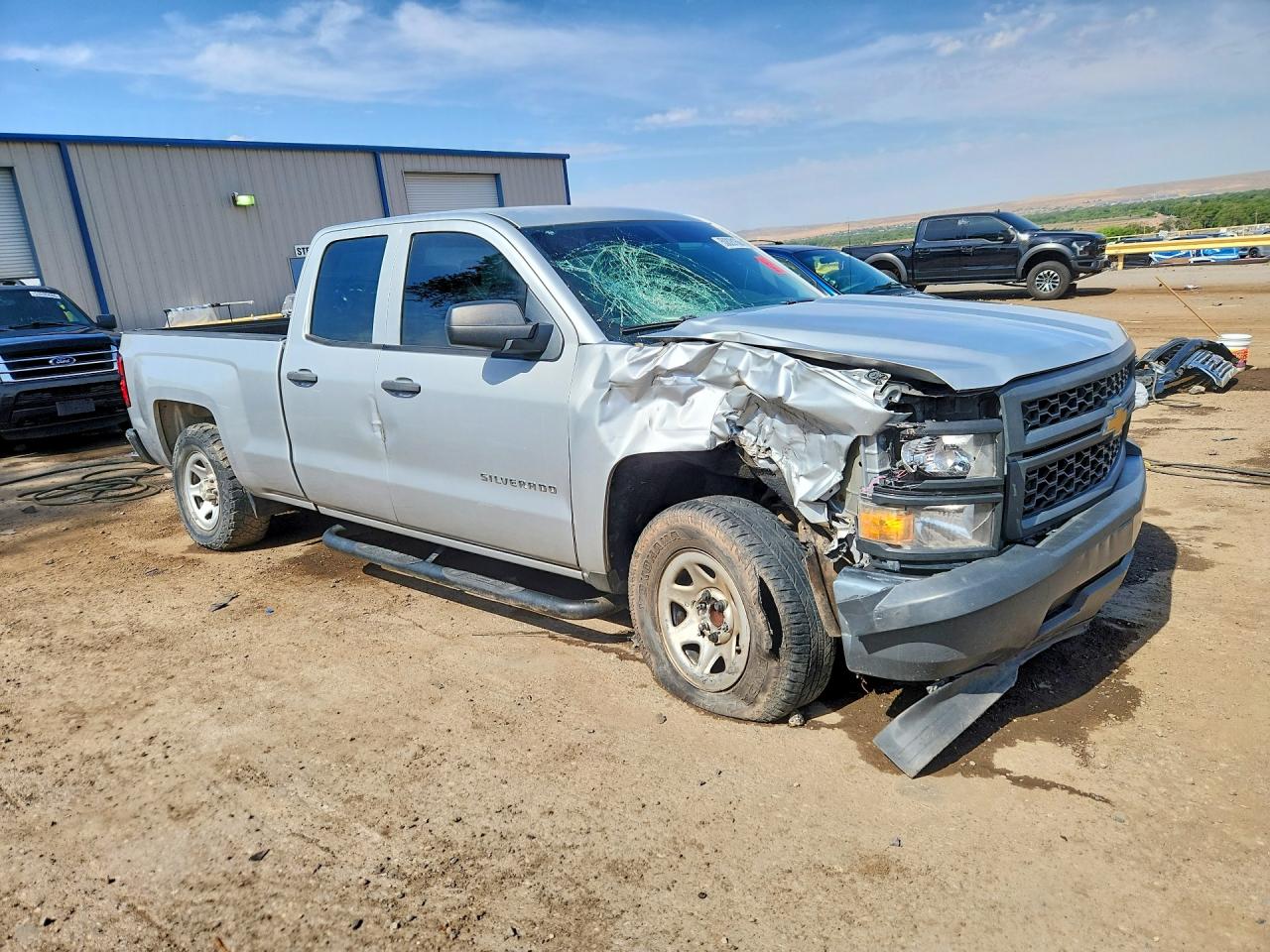 2015 Chevrolet Silverado C1500 Silver vin: 1GCRCPEC3FZ443743