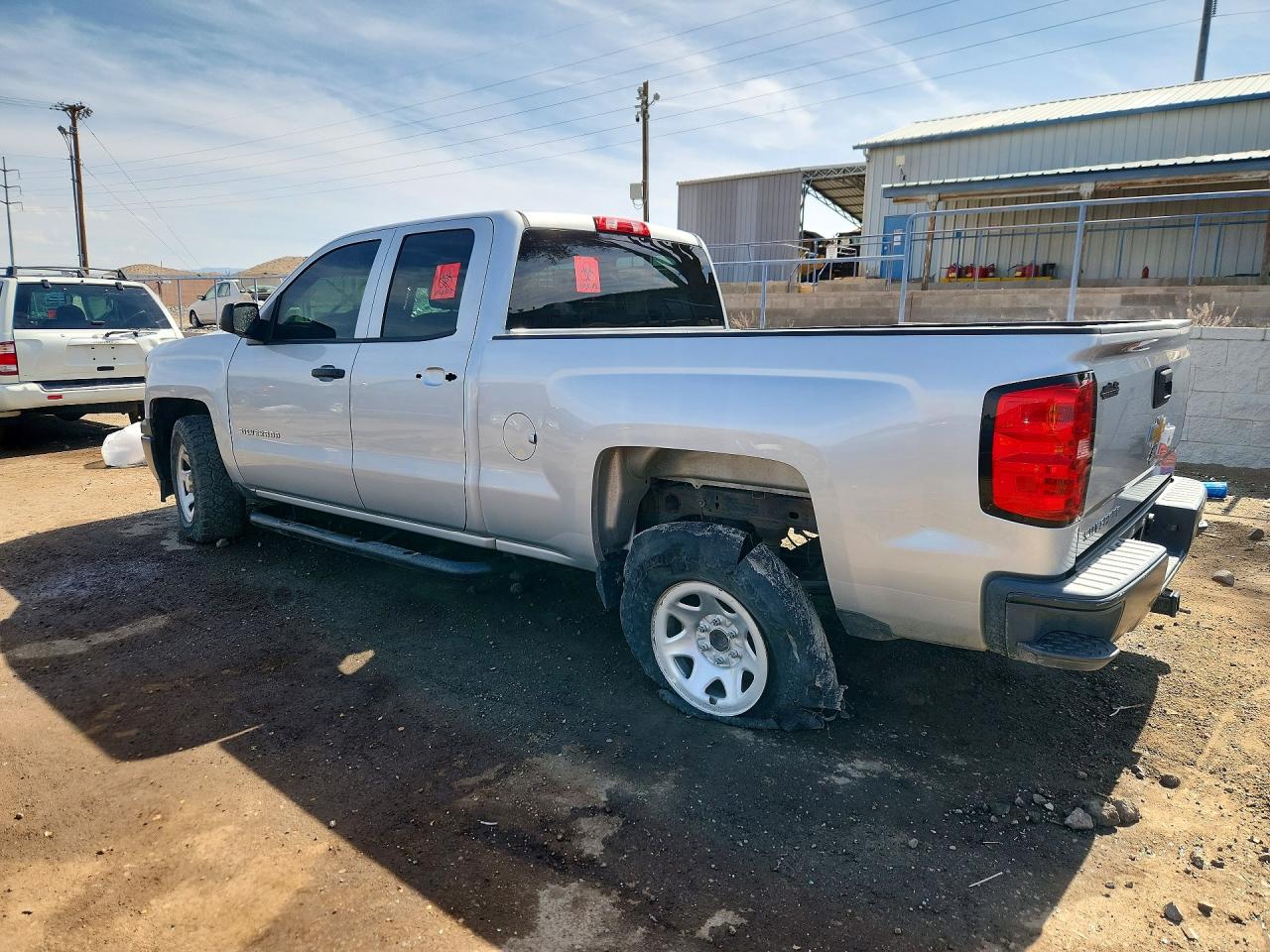2015 Chevrolet Silverado C1500 Silver vin: 1GCRCPEC3FZ443743