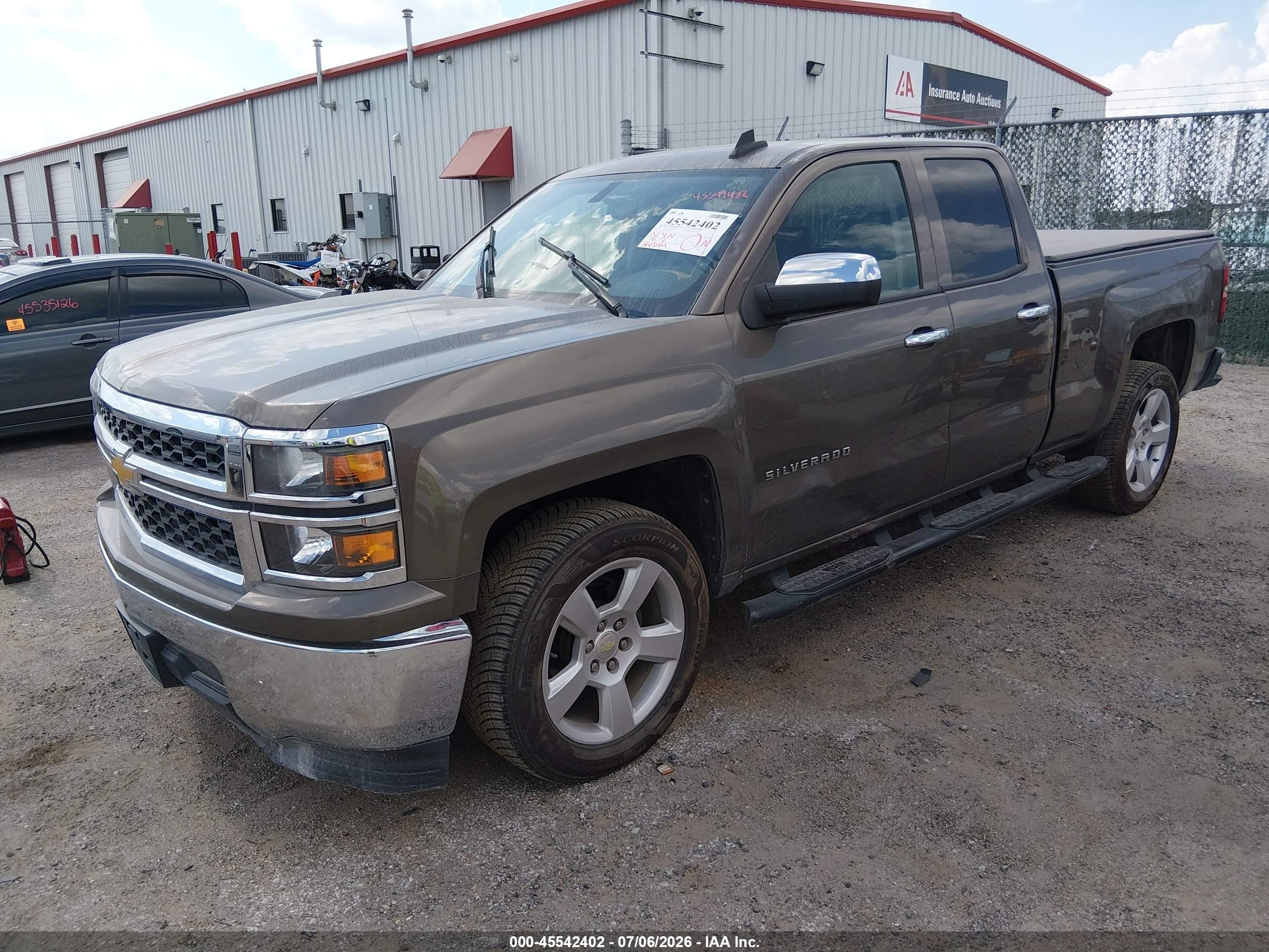 2015 Chevrolet Silverado 1500 Ls Brown vin: 1GCRCPEC4FZ375713