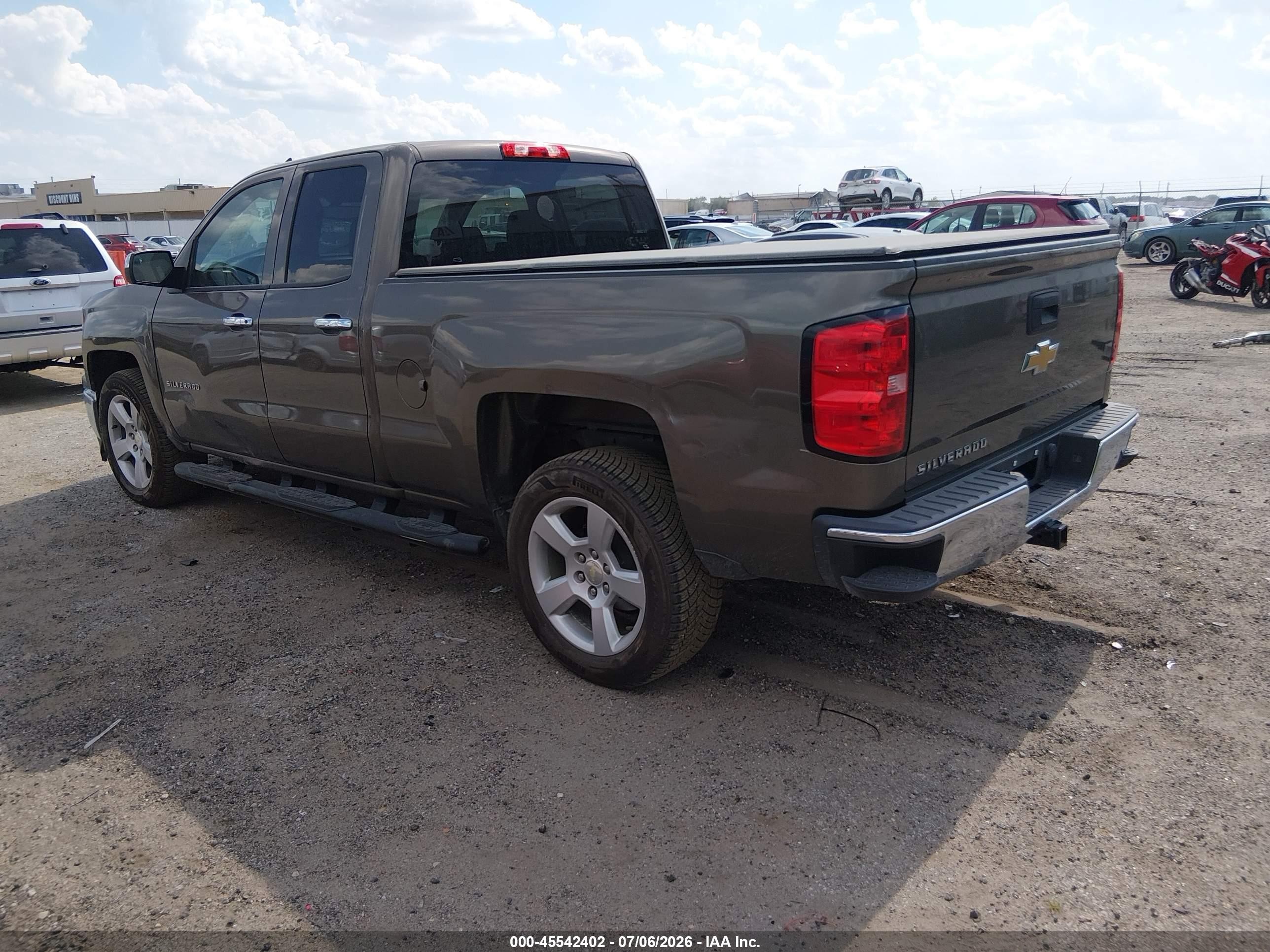 2015 Chevrolet Silverado 1500 Ls Brown vin: 1GCRCPEC4FZ375713