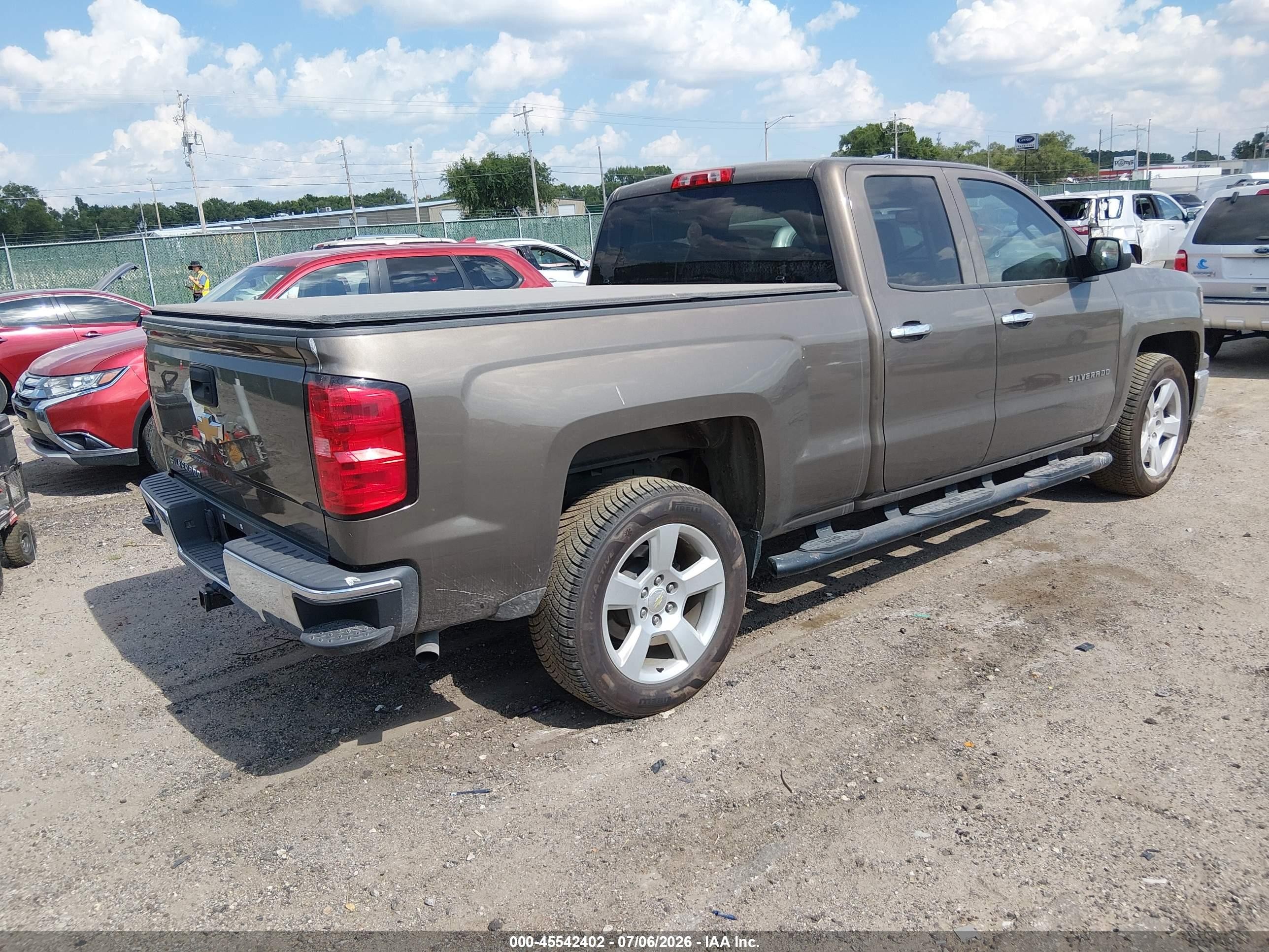 2015 Chevrolet Silverado 1500 Ls Brown vin: 1GCRCPEC4FZ375713
