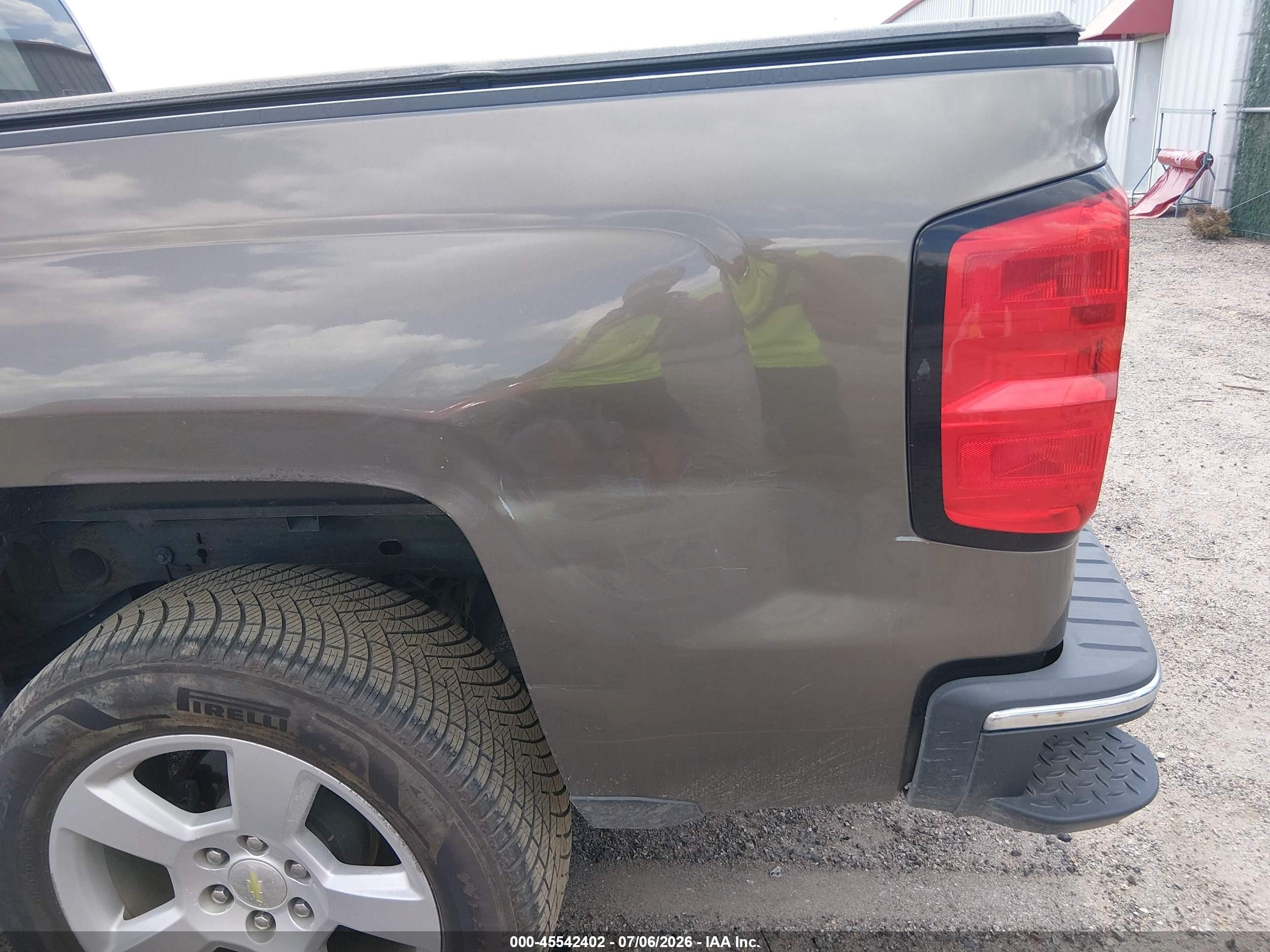 2015 Chevrolet Silverado 1500 Ls Brown vin: 1GCRCPEC4FZ375713