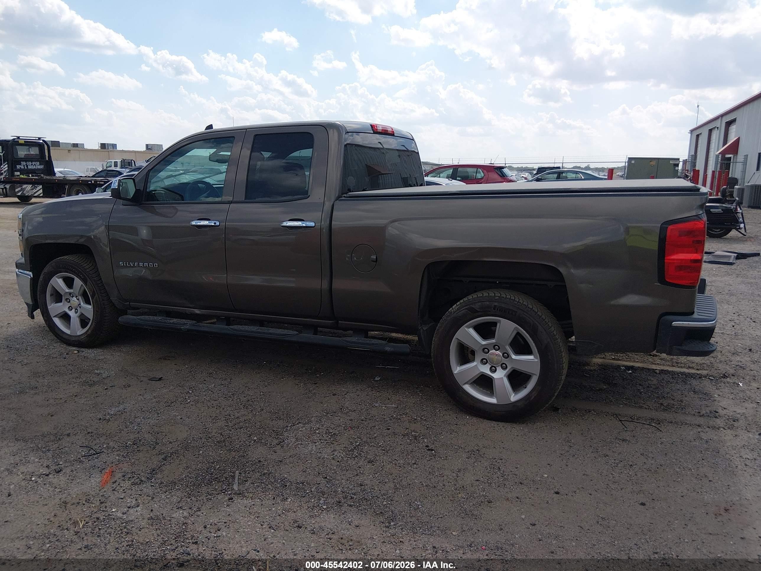 2015 Chevrolet Silverado 1500 Ls Brown vin: 1GCRCPEC4FZ375713