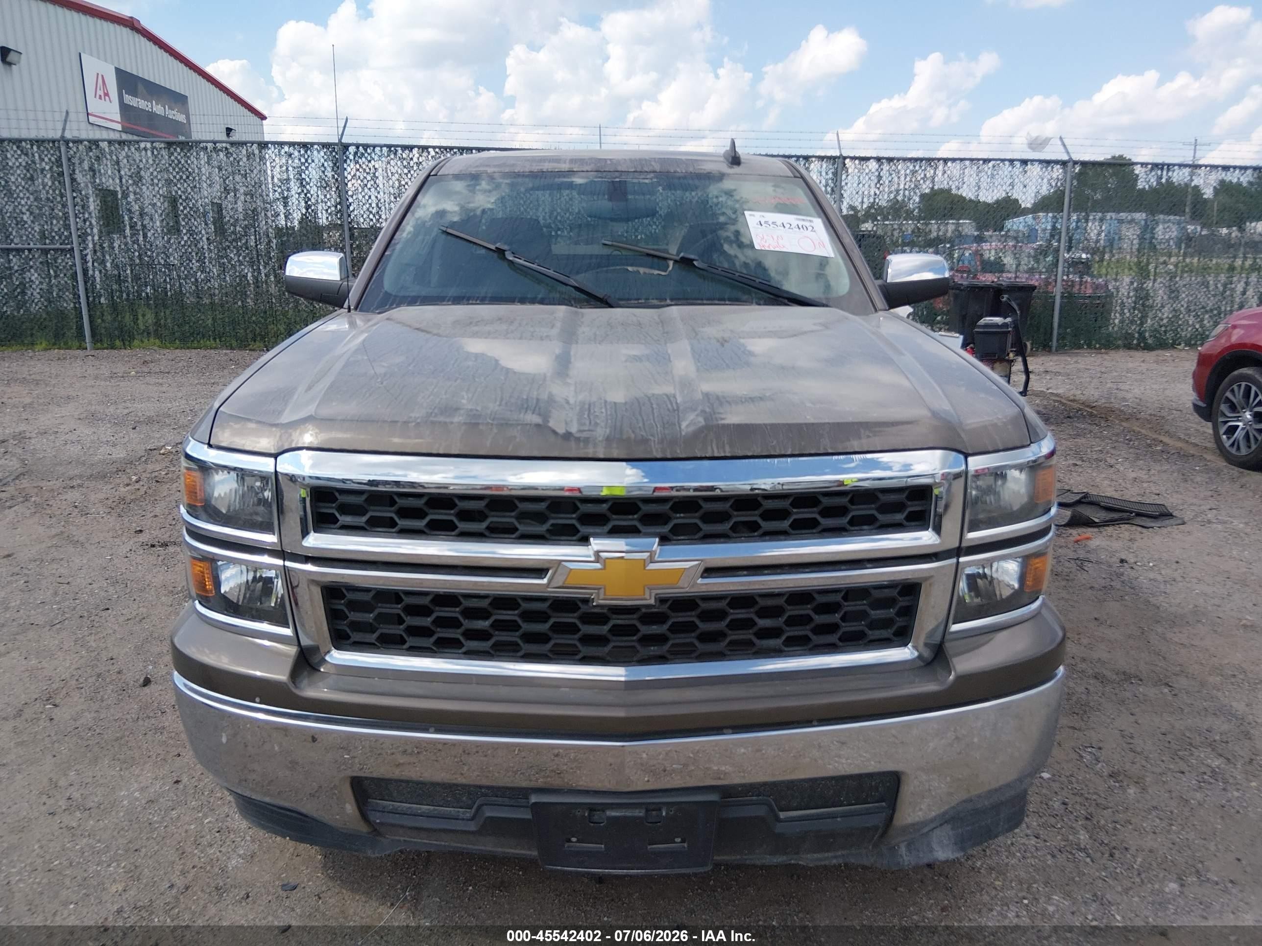 2015 Chevrolet Silverado 1500 Ls Brown vin: 1GCRCPEC4FZ375713