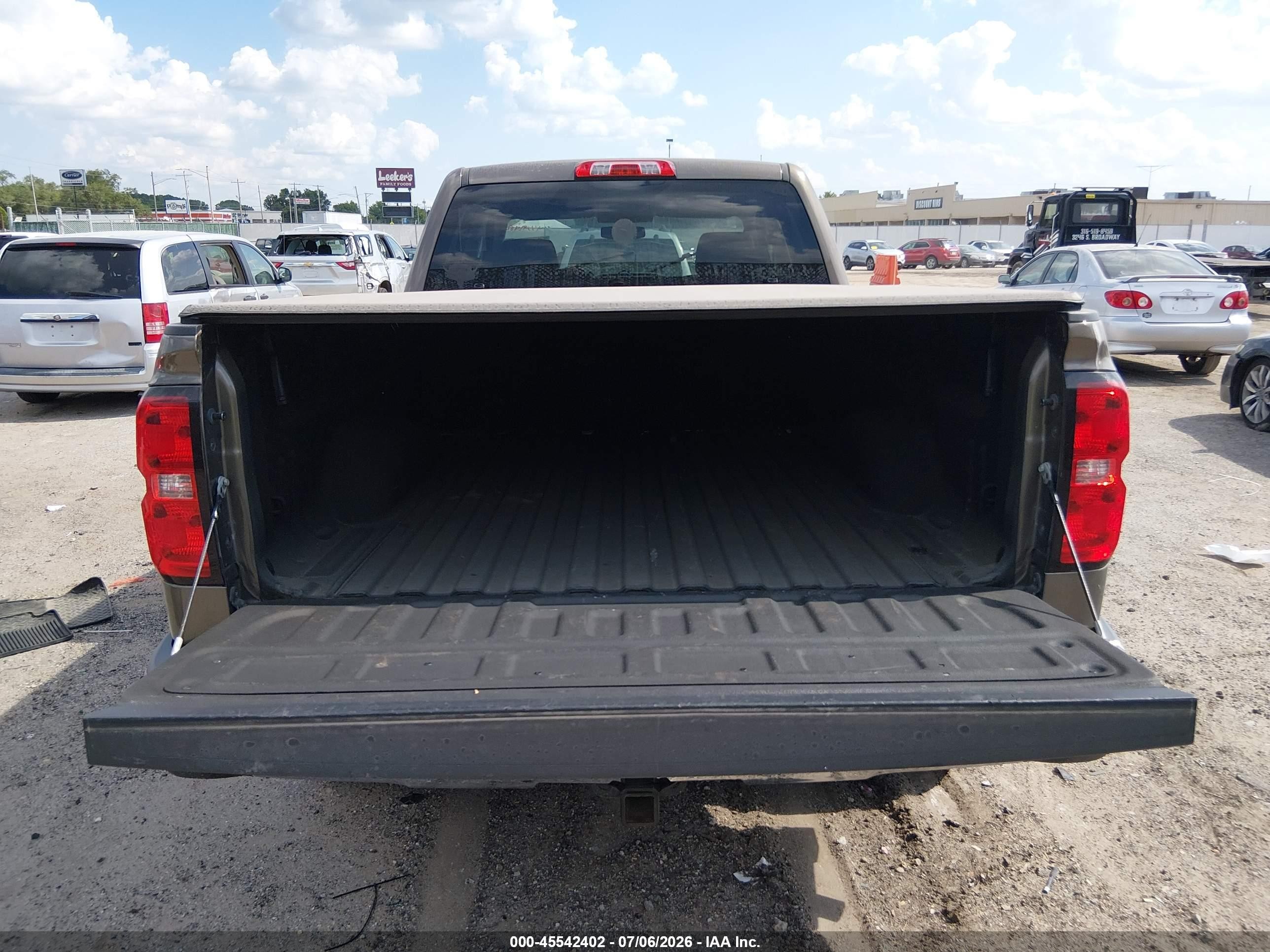 2015 Chevrolet Silverado 1500 Ls Brown vin: 1GCRCPEC4FZ375713