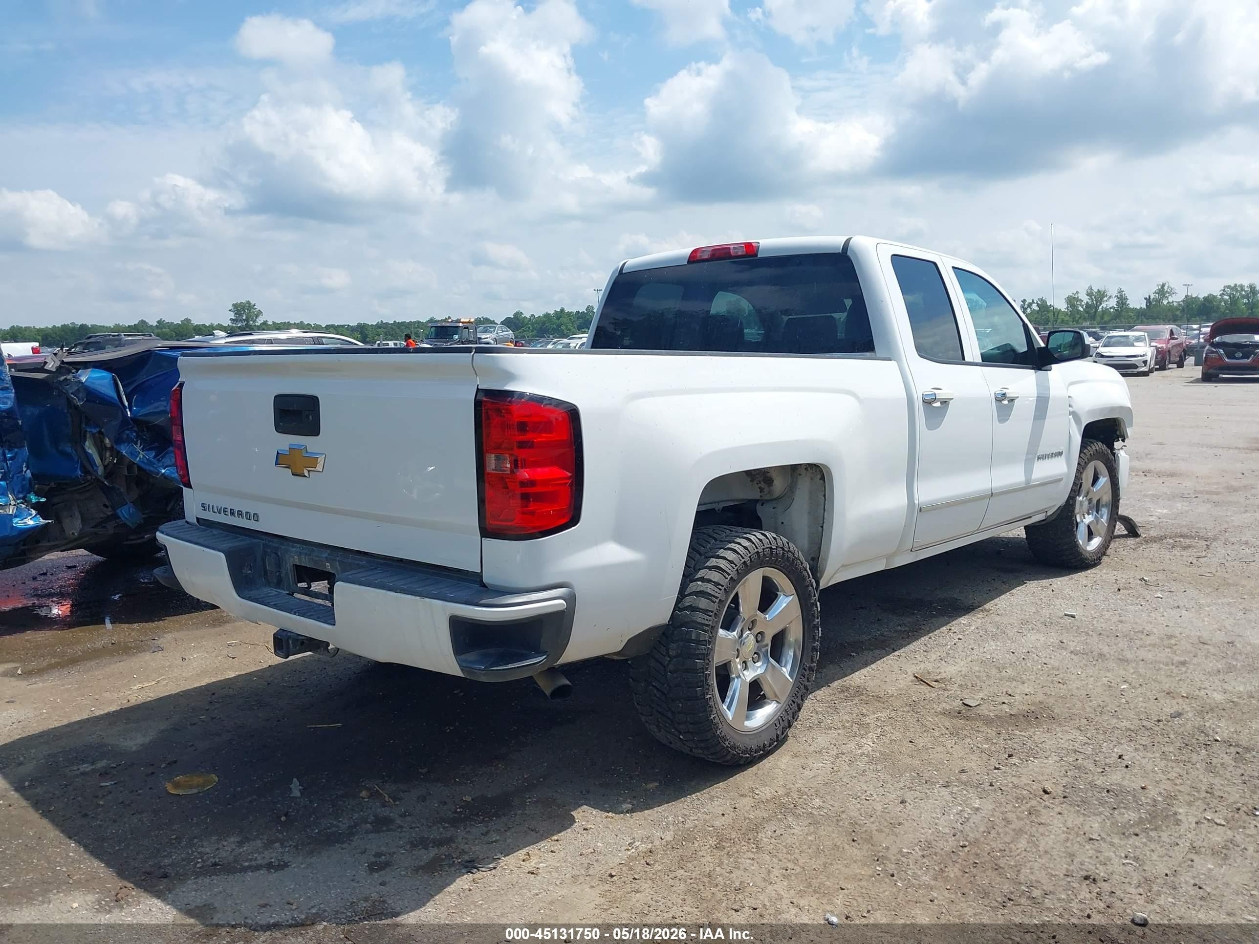 2015 Chevrolet Silverado 1500 Wt Белый vin: 1GCRCPEC5FZ290976