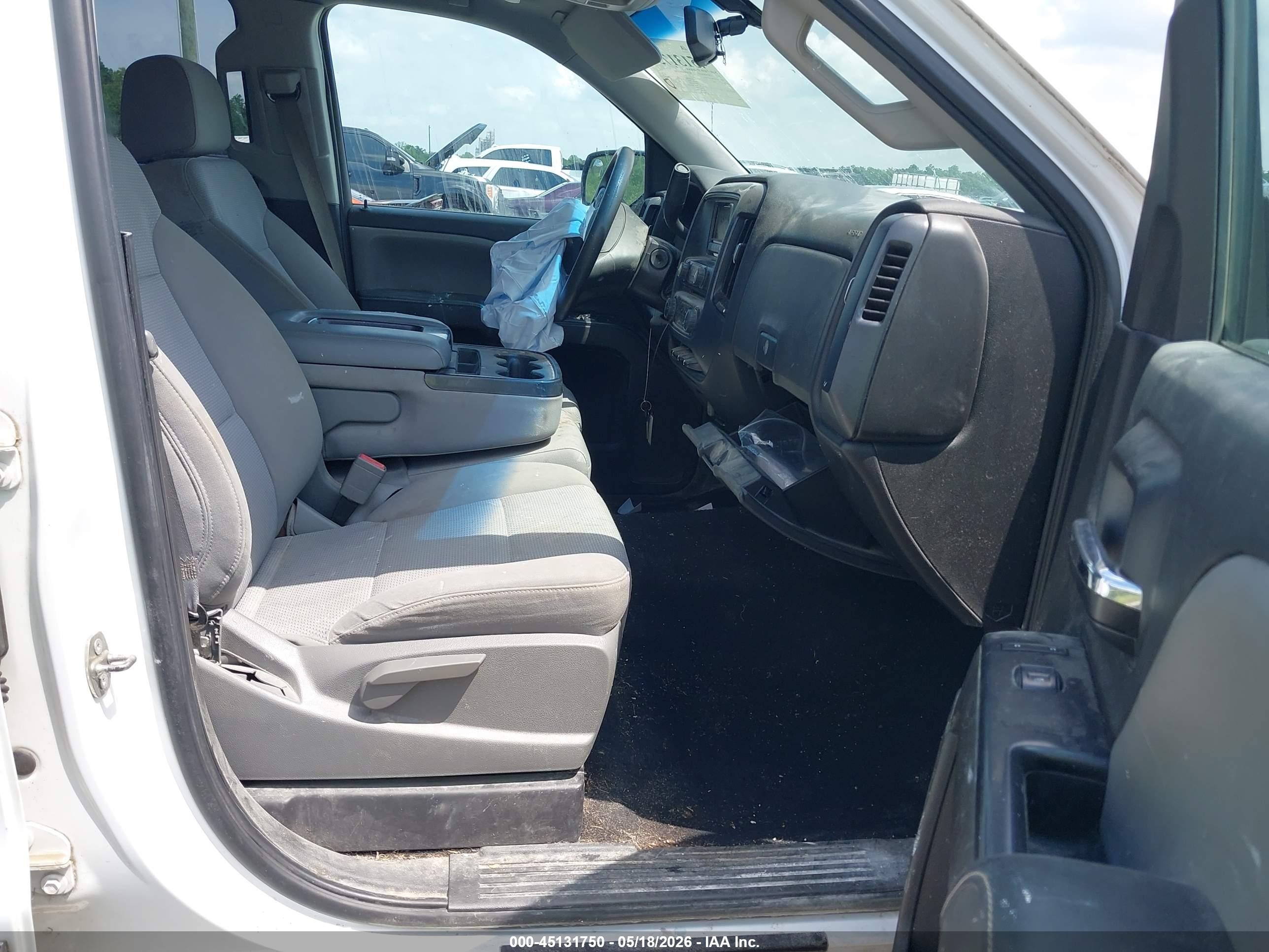2015 Chevrolet Silverado 1500 Wt Белый vin: 1GCRCPEC5FZ290976