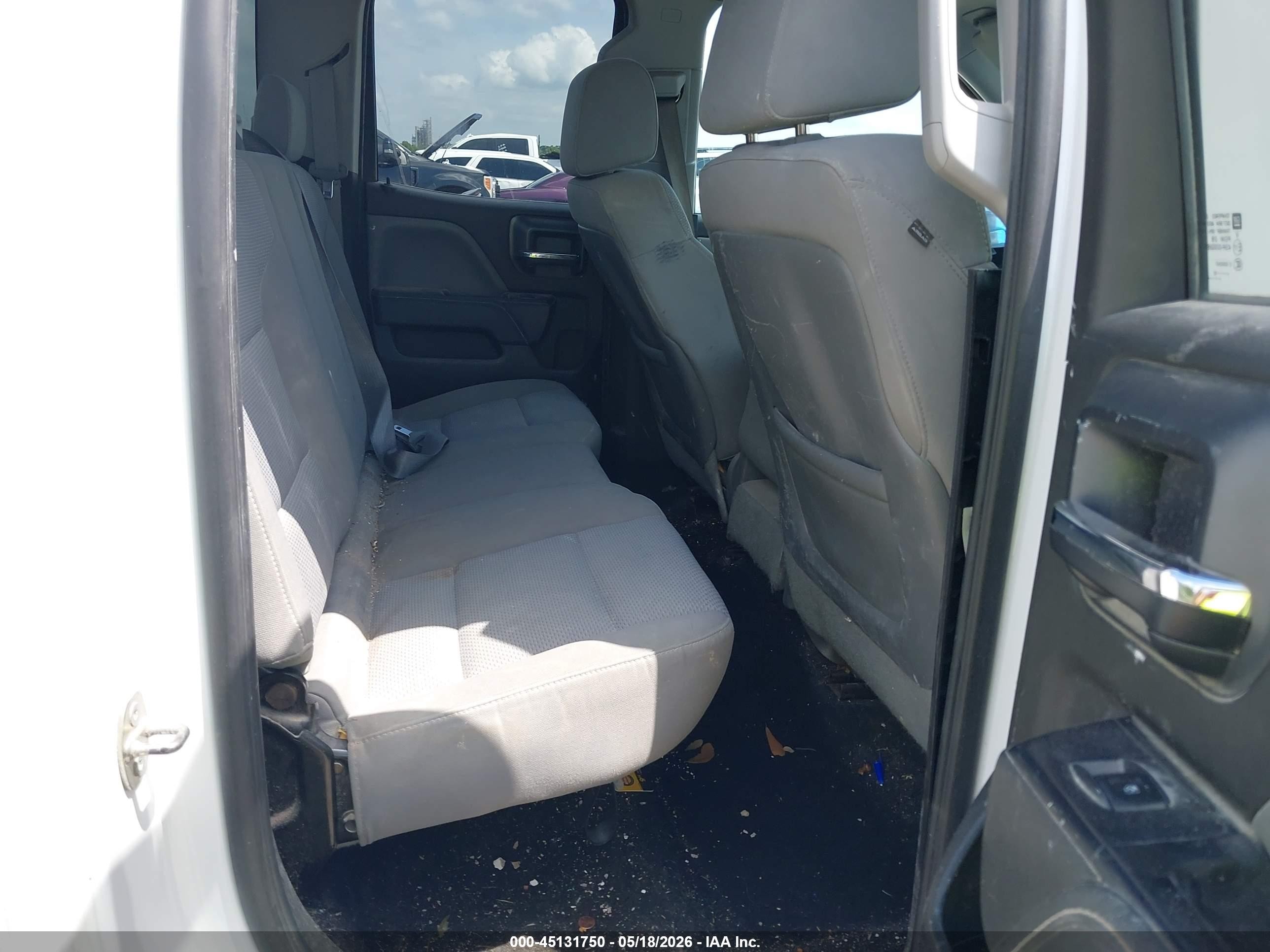 2015 Chevrolet Silverado 1500 Wt Белый vin: 1GCRCPEC5FZ290976