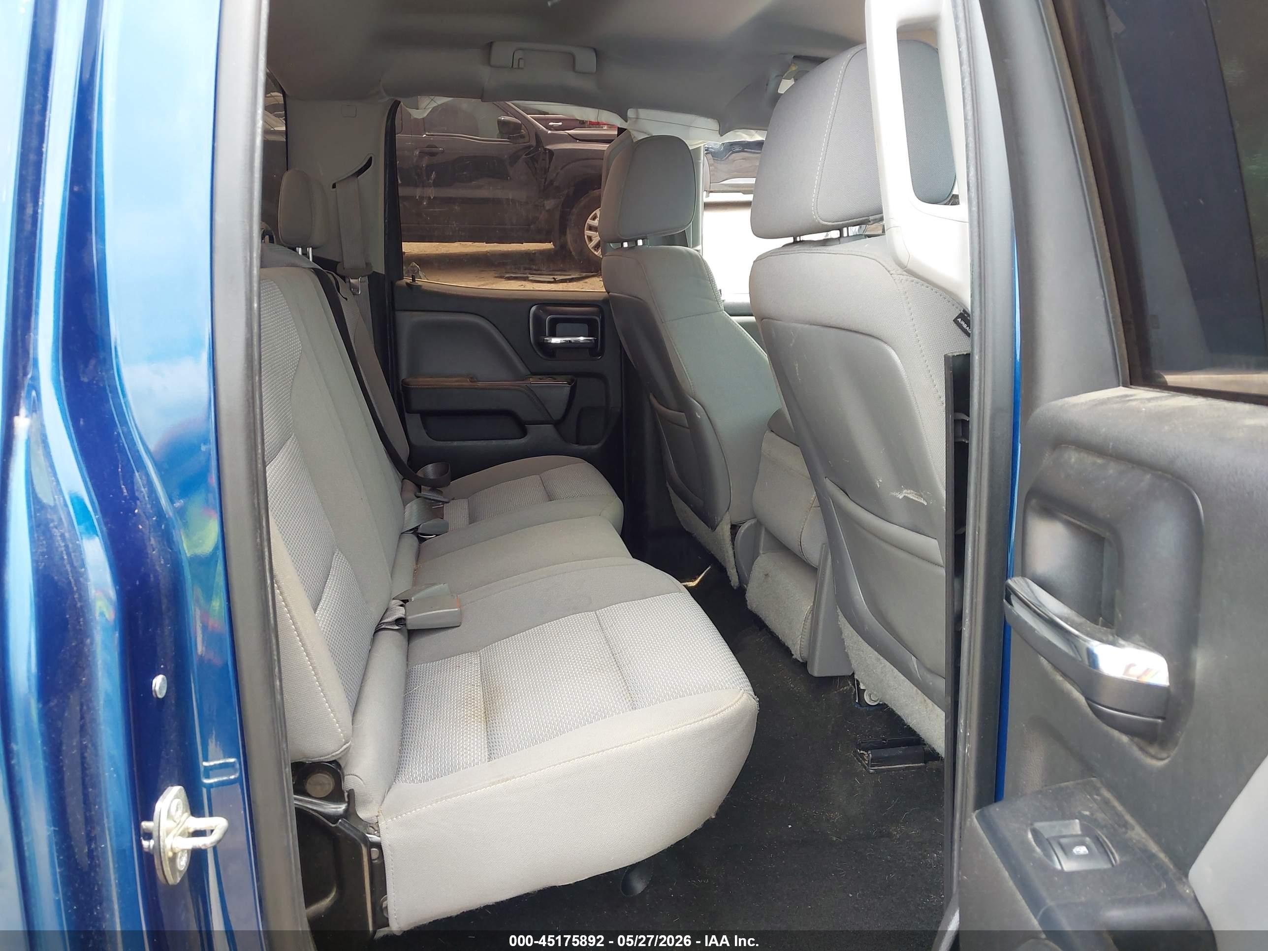2015 Chevrolet Silverado 1500 Ls Blue vin: 1GCRCPEC5FZ436244