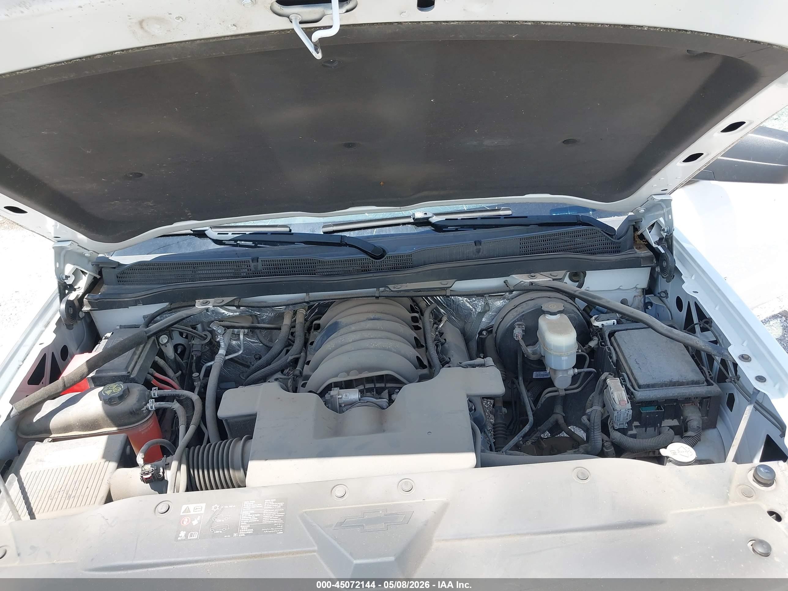 2015 Chevrolet Silverado 1500 Wt White vin: 1GCRCPEC7FZ302500
