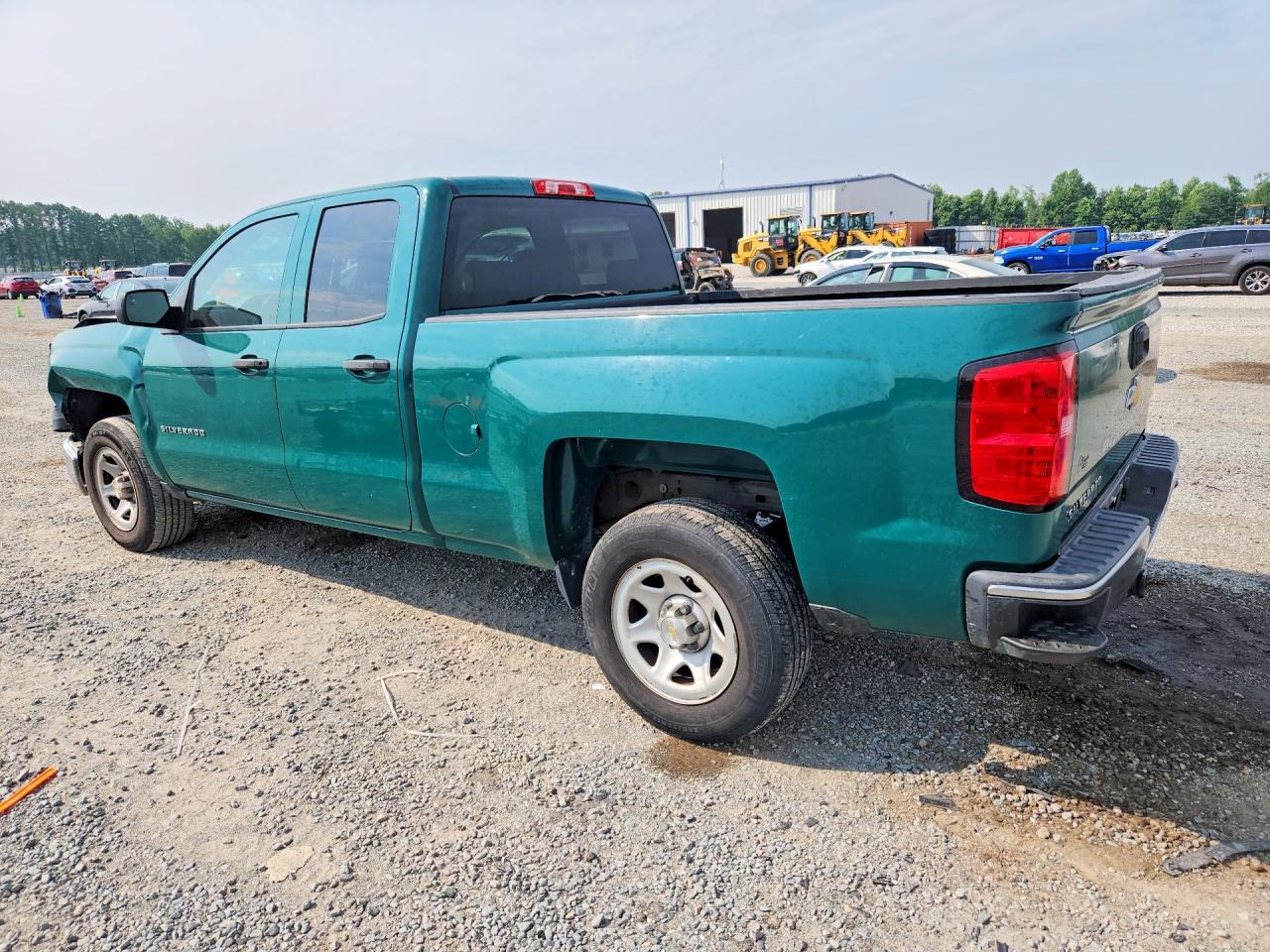 2015 Chevrolet Silverado C1500 Green vin: 1GCRCPEC8FZ255400