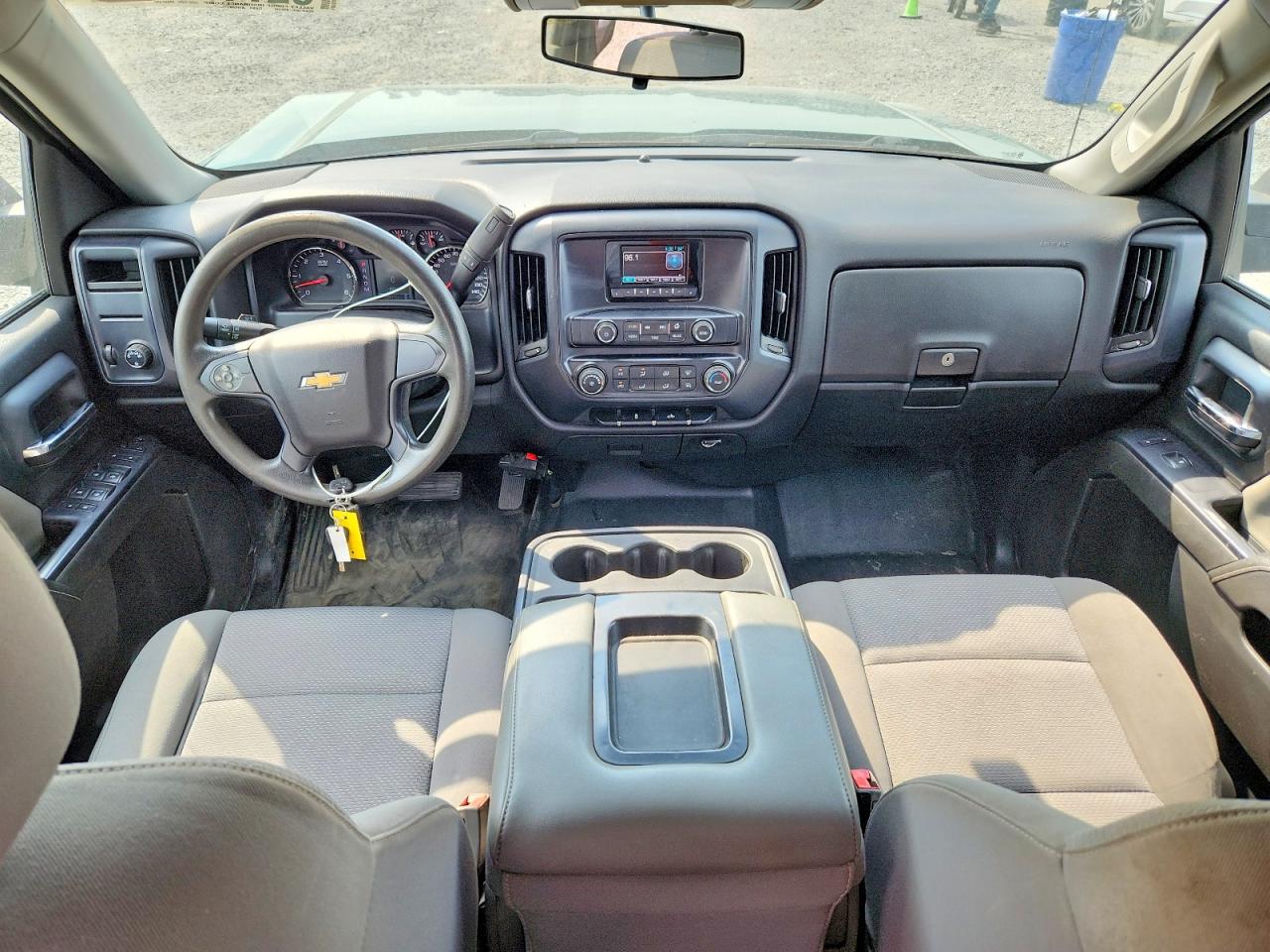 2015 Chevrolet Silverado C1500 Green vin: 1GCRCPEC8FZ255400