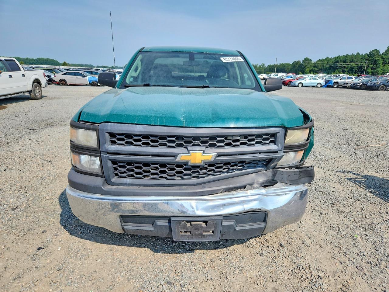 2015 Chevrolet Silverado C1500 Green vin: 1GCRCPEC8FZ255400