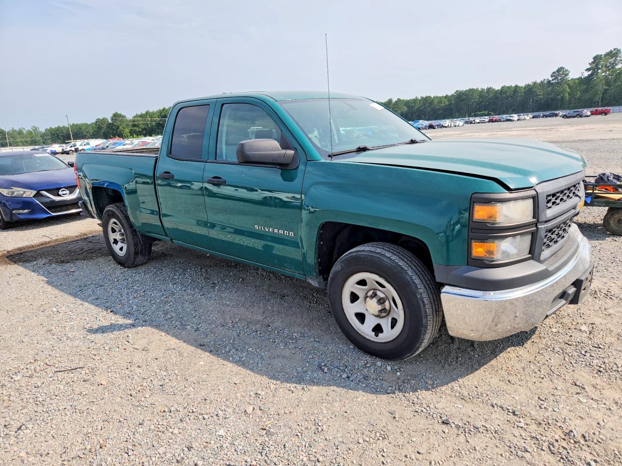 2015 Chevrolet Silverado C1500 Green vin: 1GCRCPEC8FZ255400