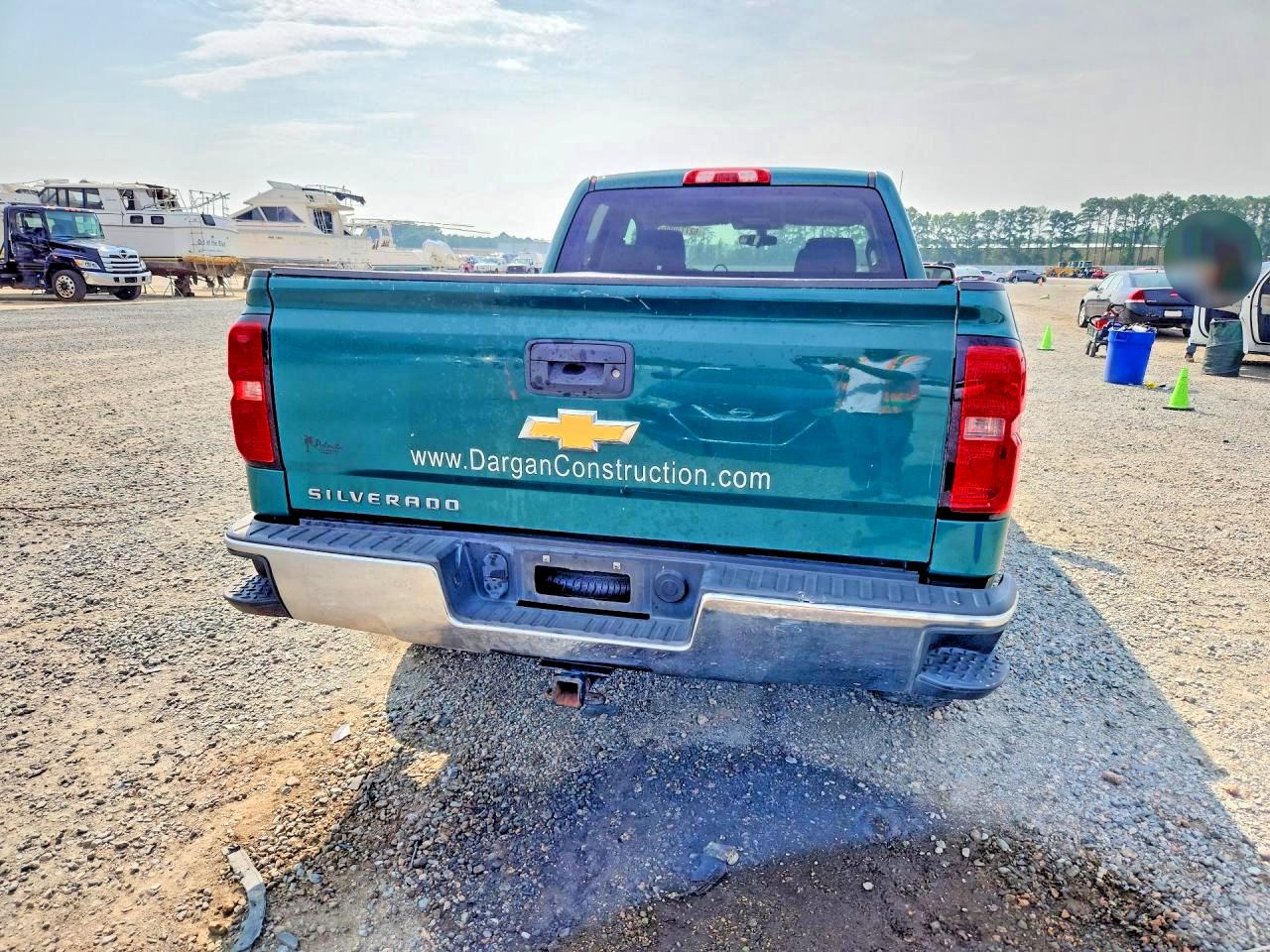 2015 Chevrolet Silverado C1500 Green vin: 1GCRCPEC8FZ255400