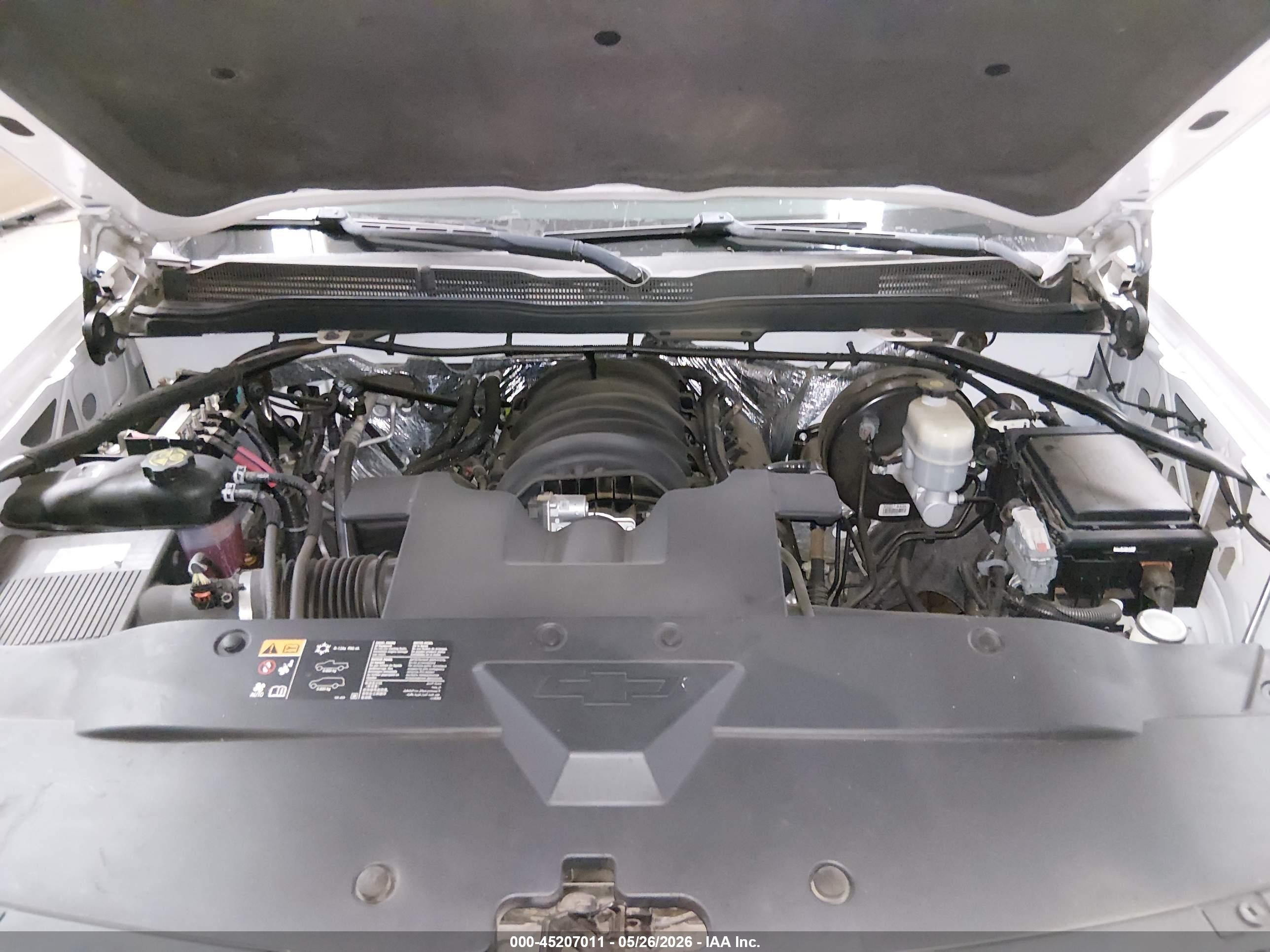 2015 Chevrolet Silverado 1500 Ls White vin: 1GCRCPEC8FZ329060