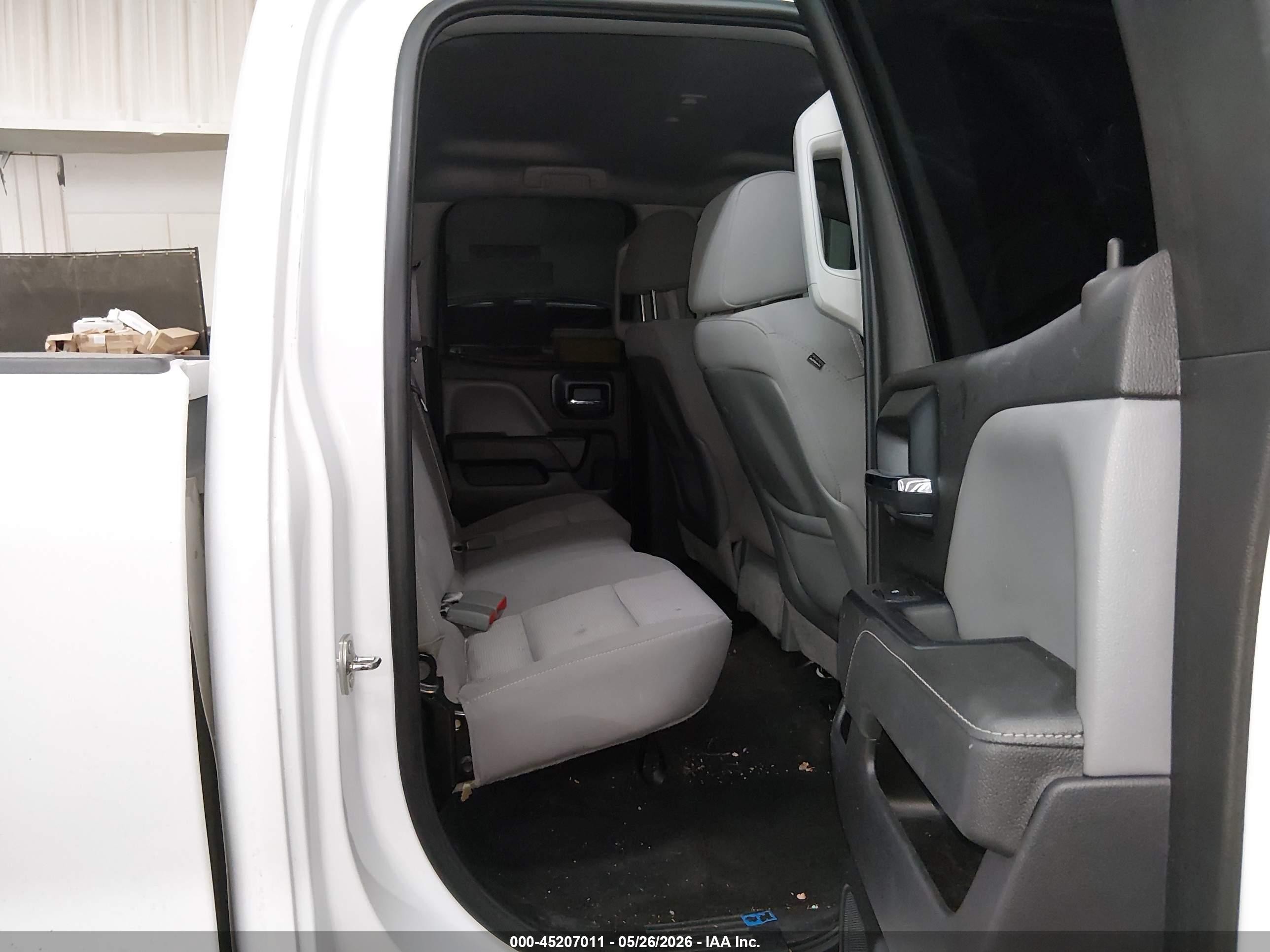 2015 Chevrolet Silverado 1500 Ls White vin: 1GCRCPEC8FZ329060