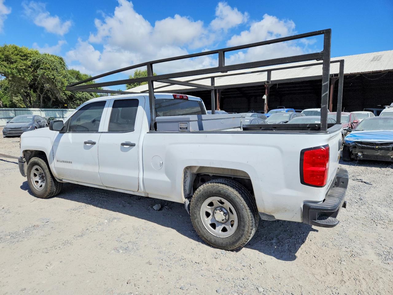 2015 Chevrolet Silverado C1500 White vin: 1GCRCPEC9FZ158495
