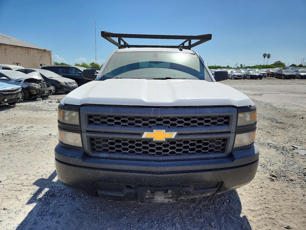 2015 Chevrolet Silverado C1500 White vin: 1GCRCPEC9FZ158495