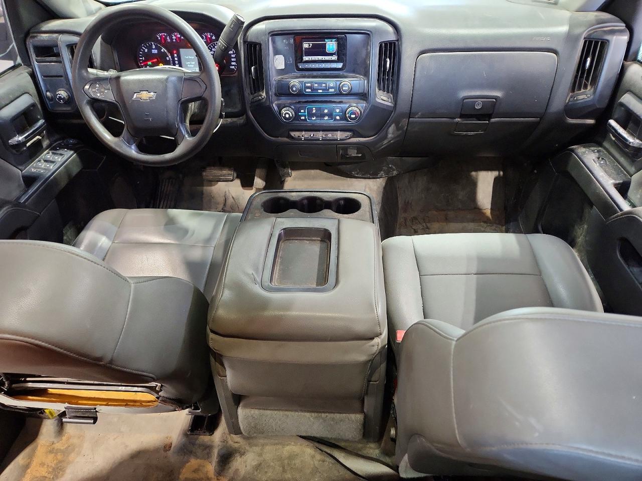 2015 Chevrolet Silverado C1500 White vin: 1GCRCPEC9FZ158495