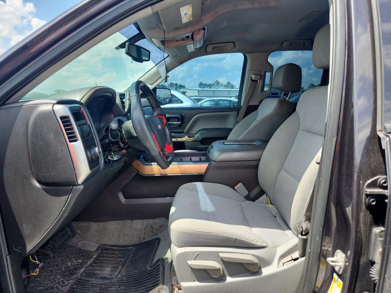 2015 Chevrolet Silverado C1500 Gray vin: 1GCRCPEC9FZ418863