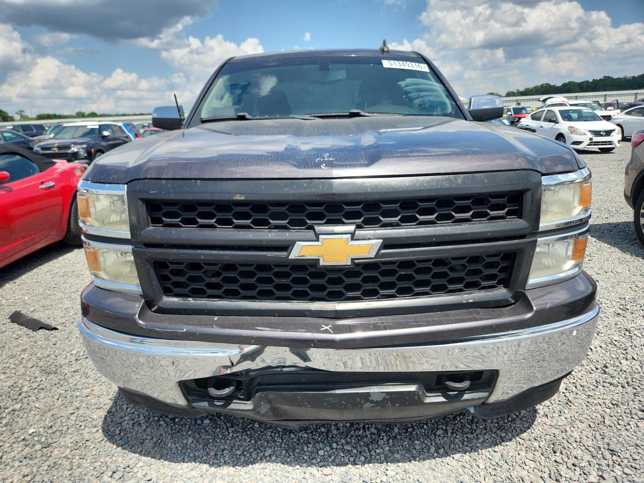 2015 Chevrolet Silverado C1500 Gray vin: 1GCRCPEC9FZ418863