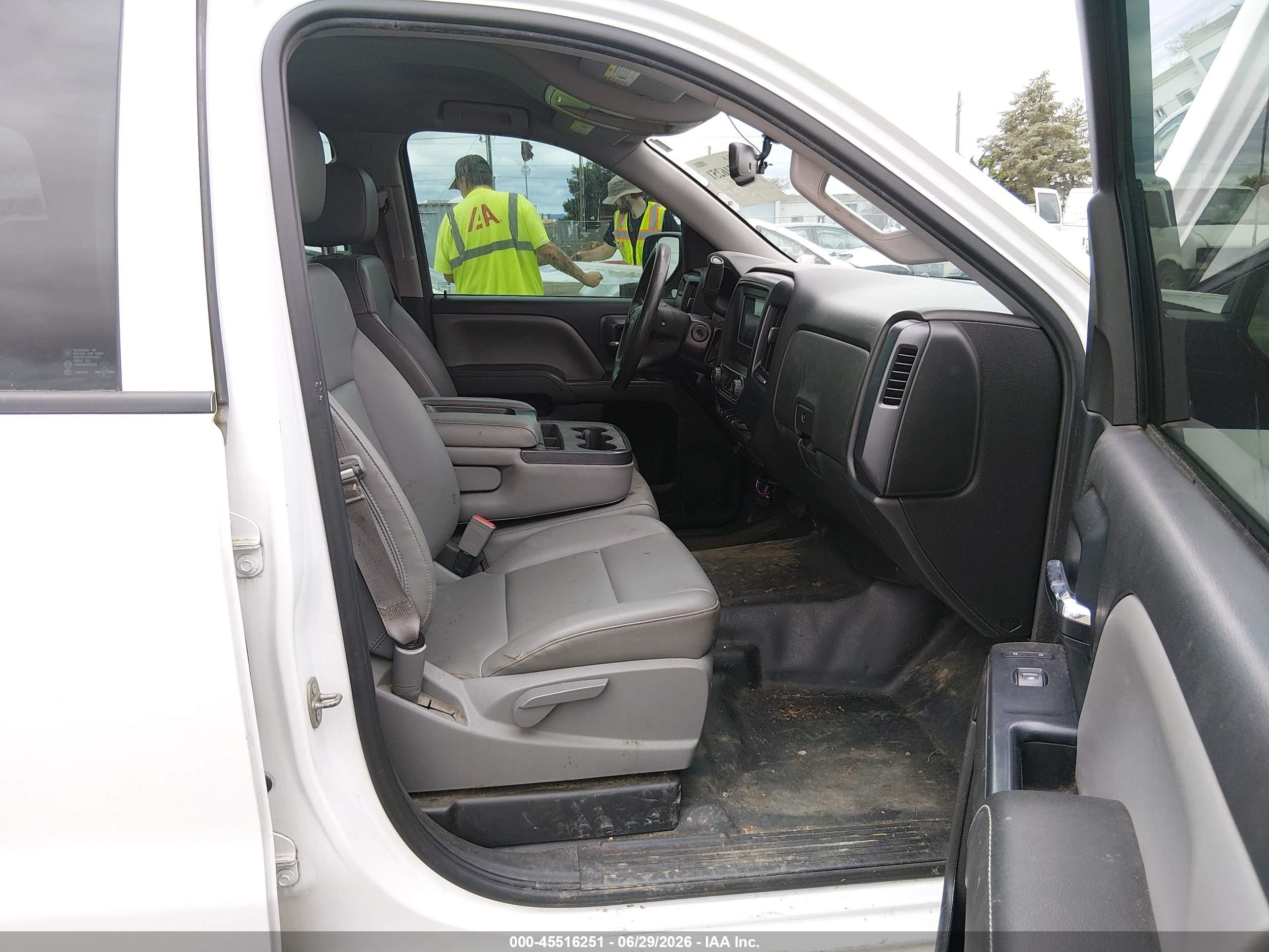 2014 Chevrolet Silverado 1500 Work Truck 1wt White vin: 1GCRCPECXEZ344660