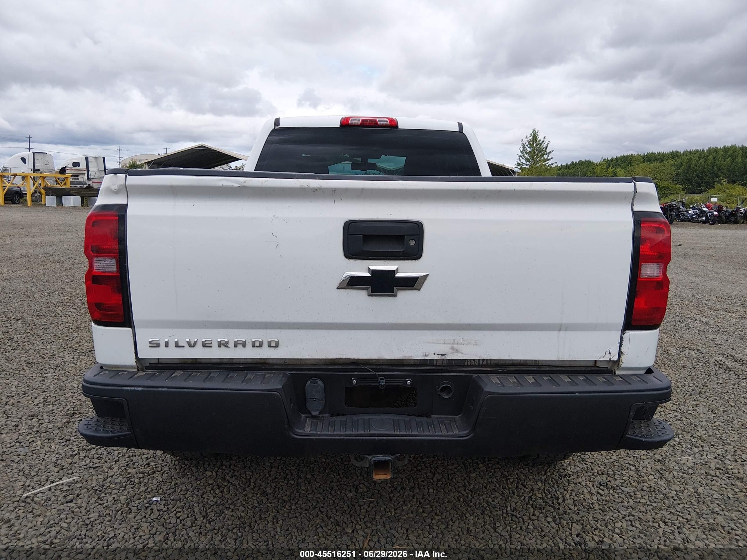 2014 Chevrolet Silverado 1500 Work Truck 1wt White vin: 1GCRCPECXEZ344660